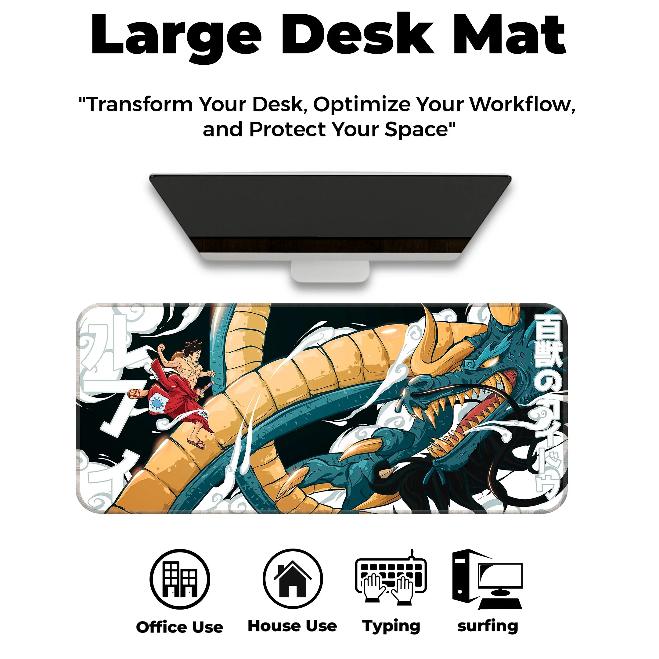 Straw Hat Deskmat