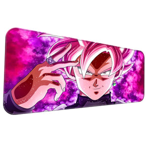 Goku Black Rose Power Surge Deskmat