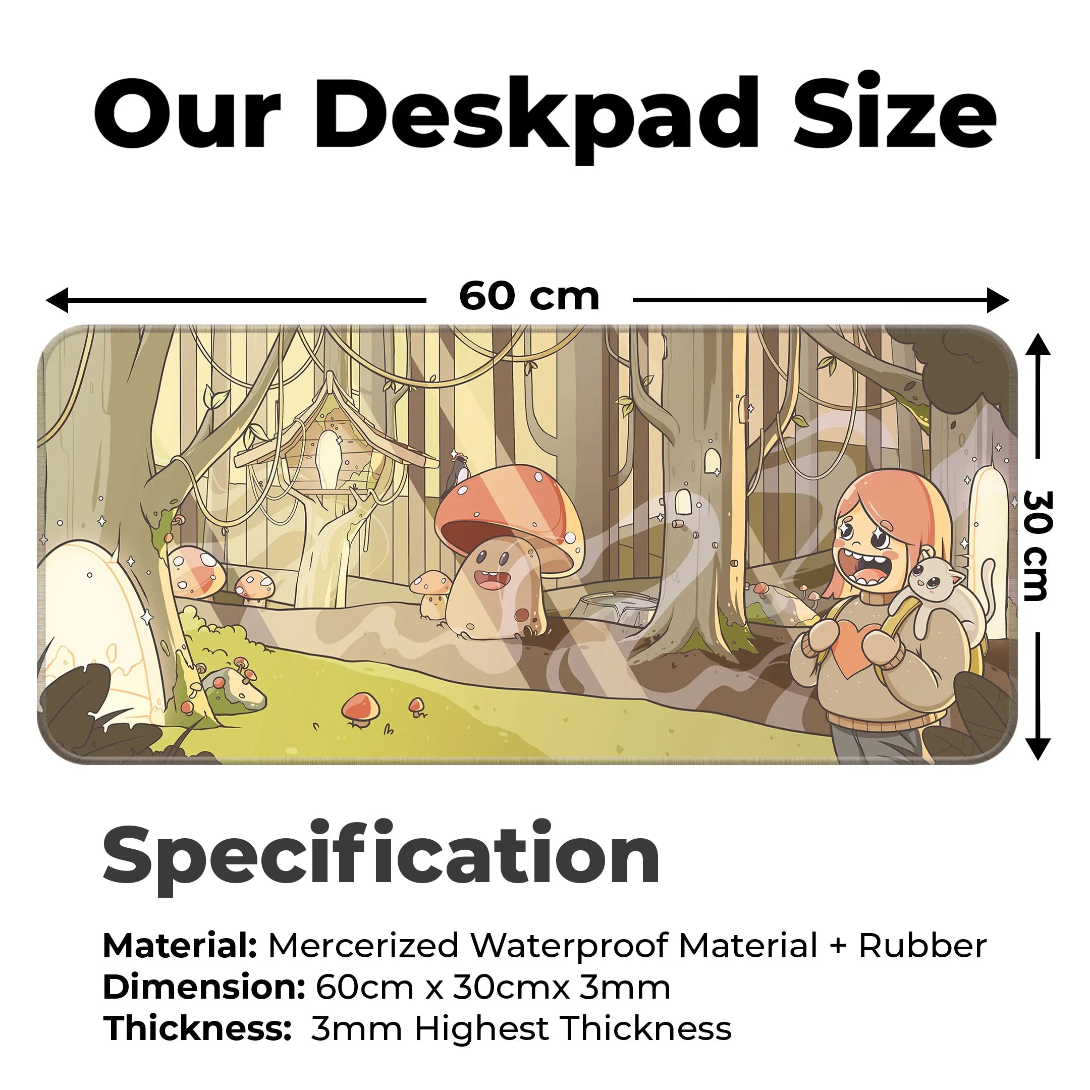 Funji Land Deskmat