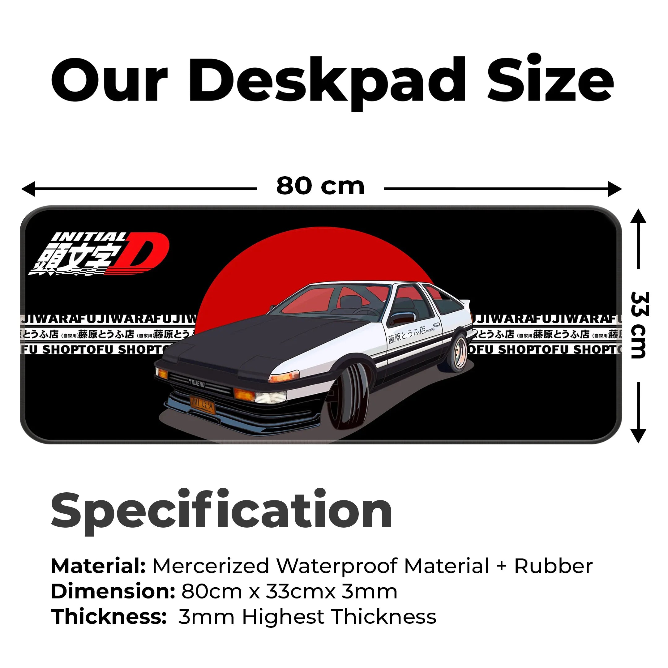 Iconic JDP Deskmat