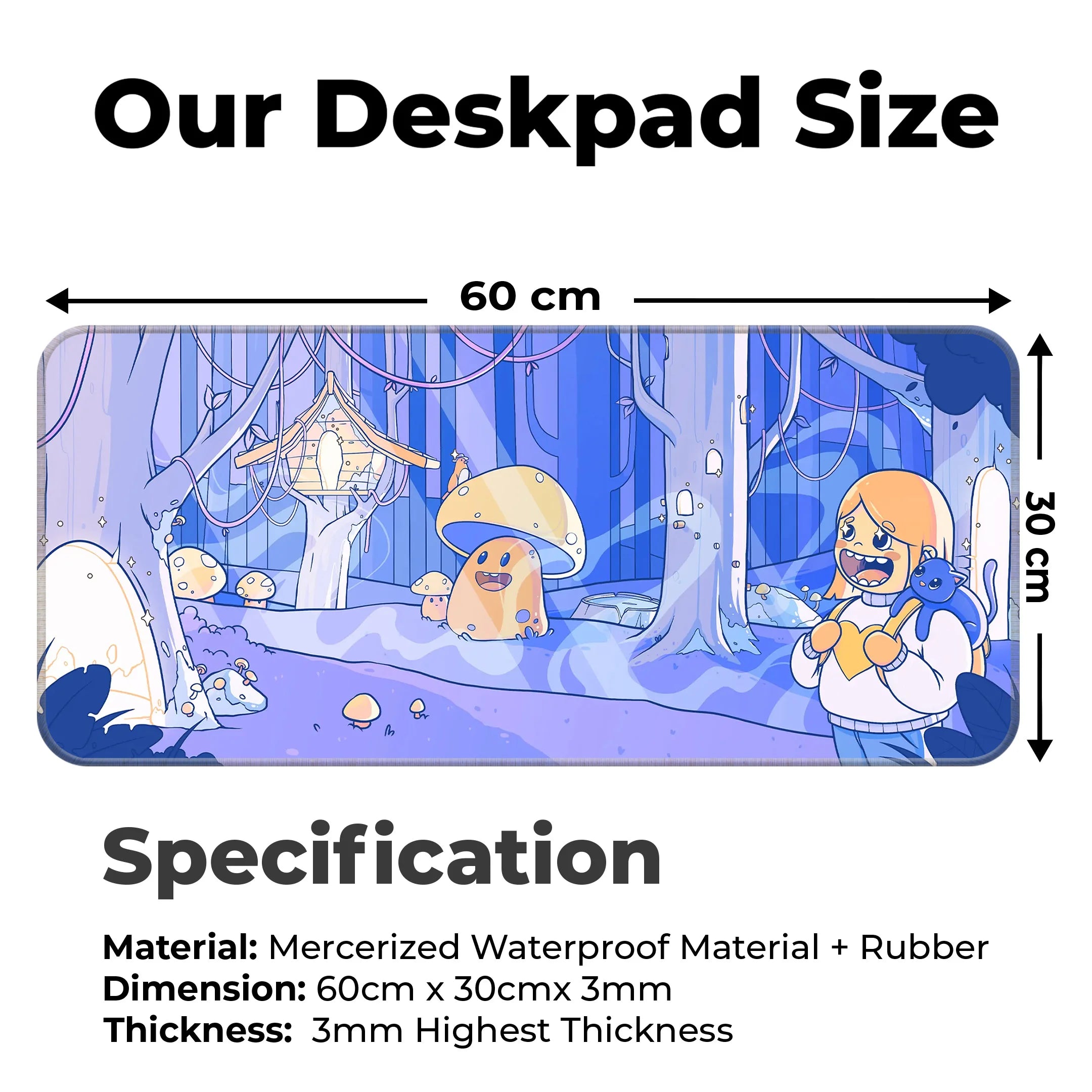 Funji Land Deskmat