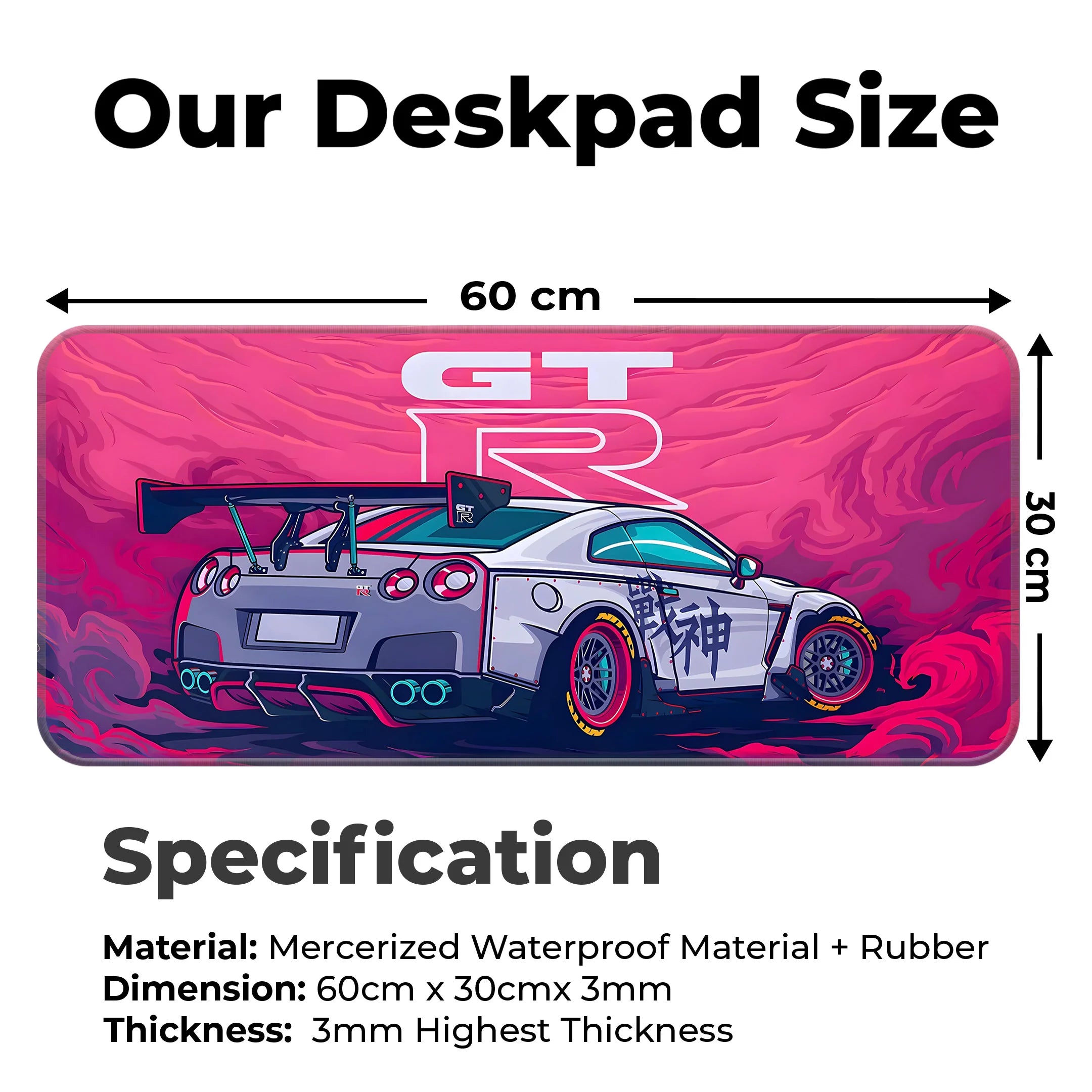 Nissan GTR Deskmat