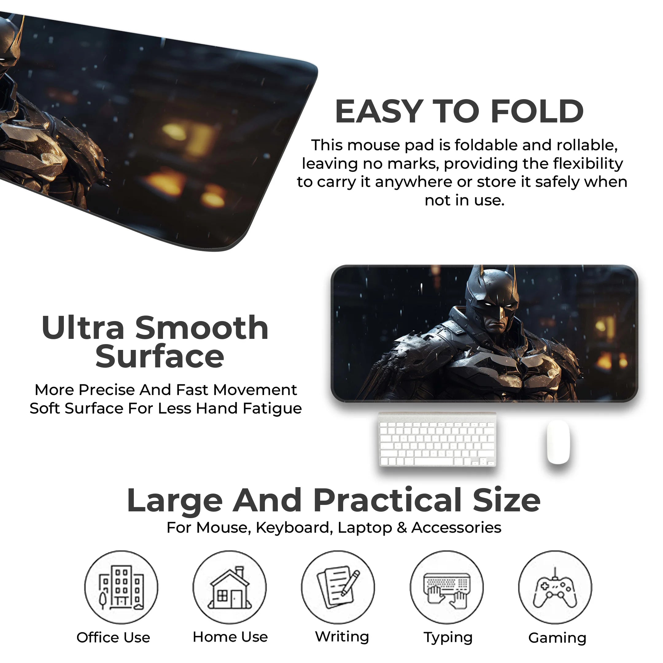 Batman Dark Knight Tactical Deskmat