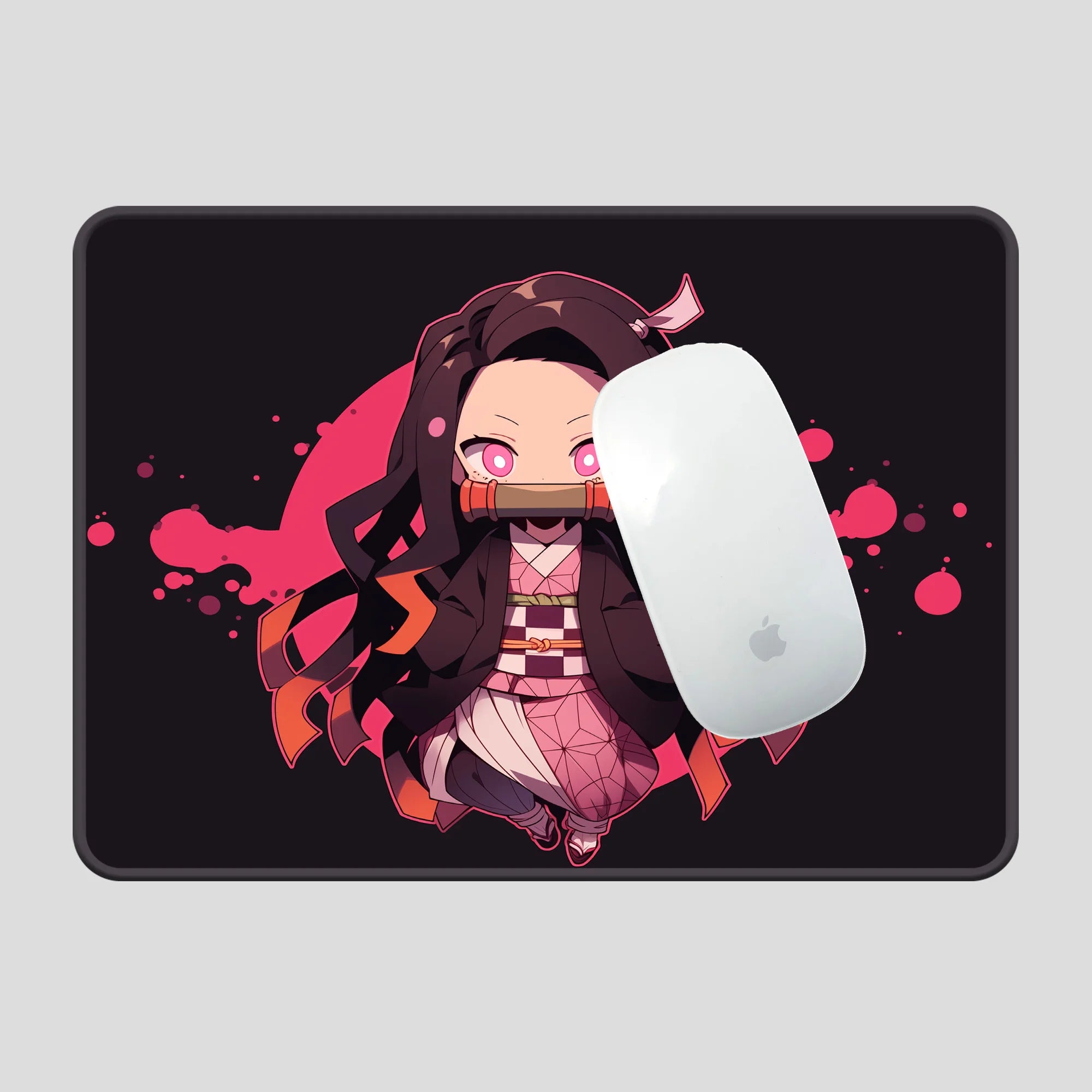 Nezuko Kamado Chibi – Cute Demon Slayer Anime Gaming Mousepad