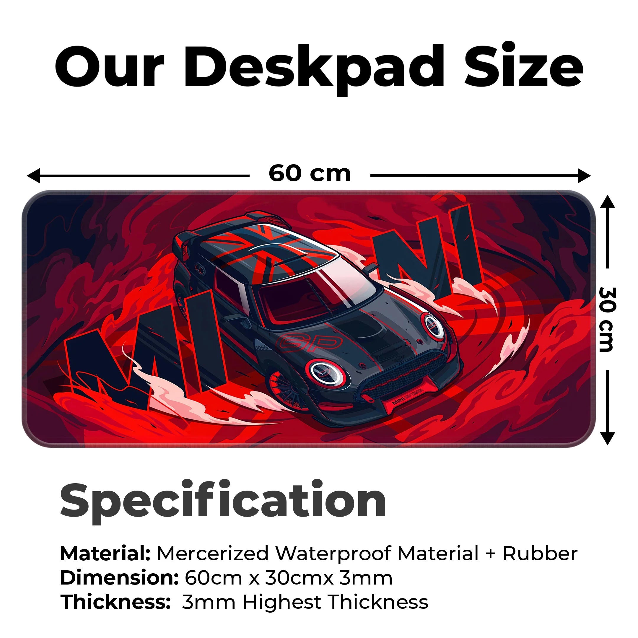 Mini  Cooper Deskmat