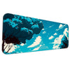 Cloud and trees Deskmat