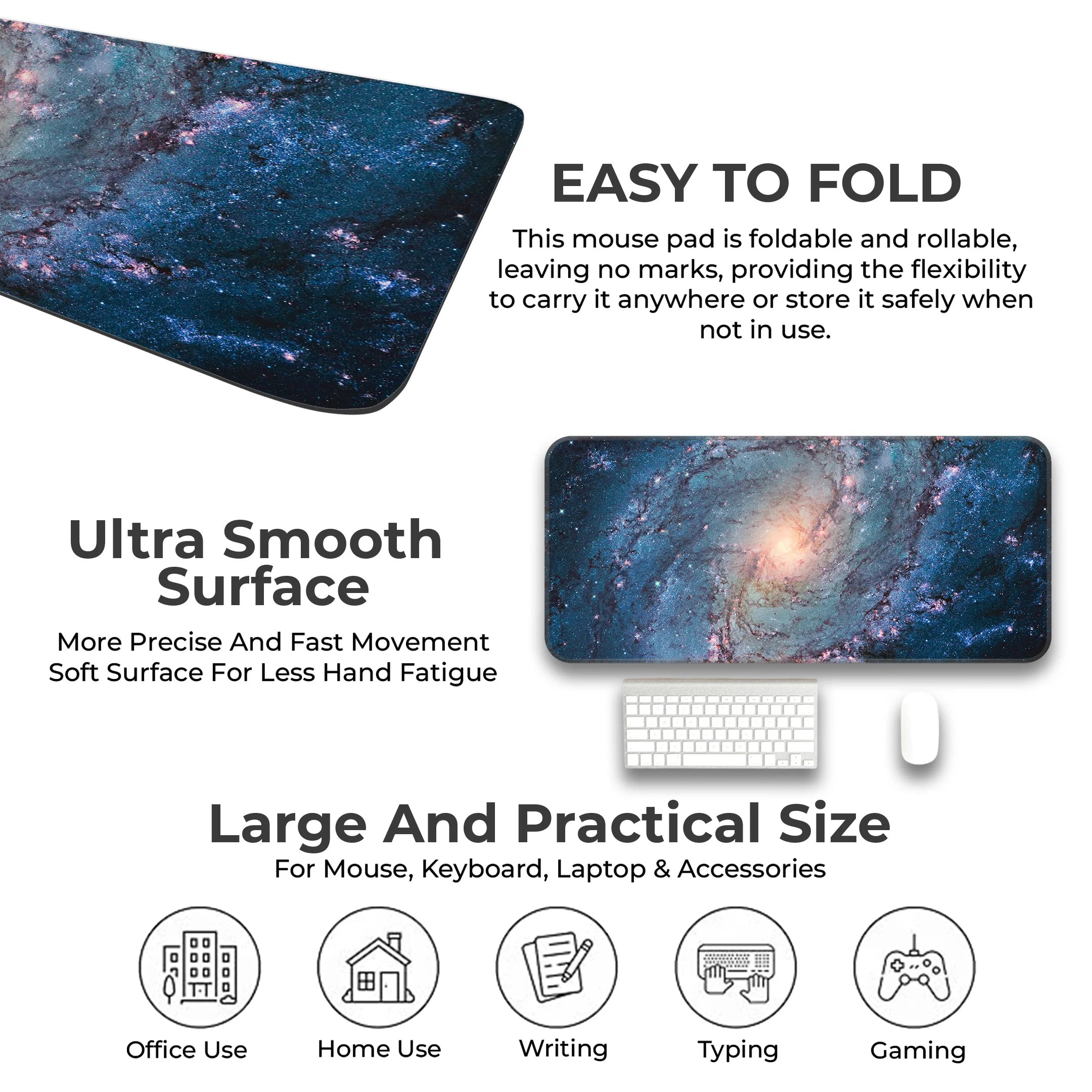 Spiral Galaxy Deskmat