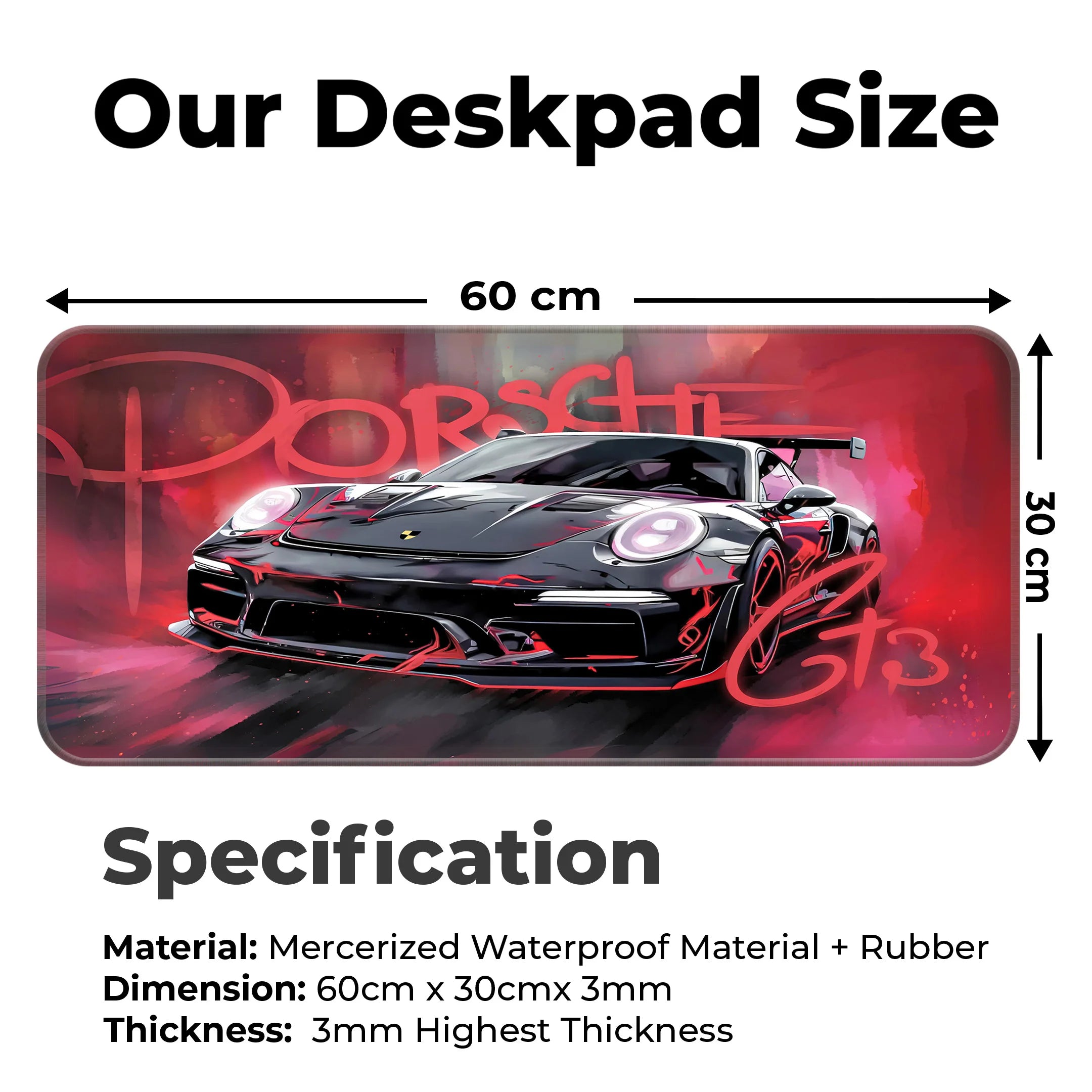 Porsche GT3 DeskMat