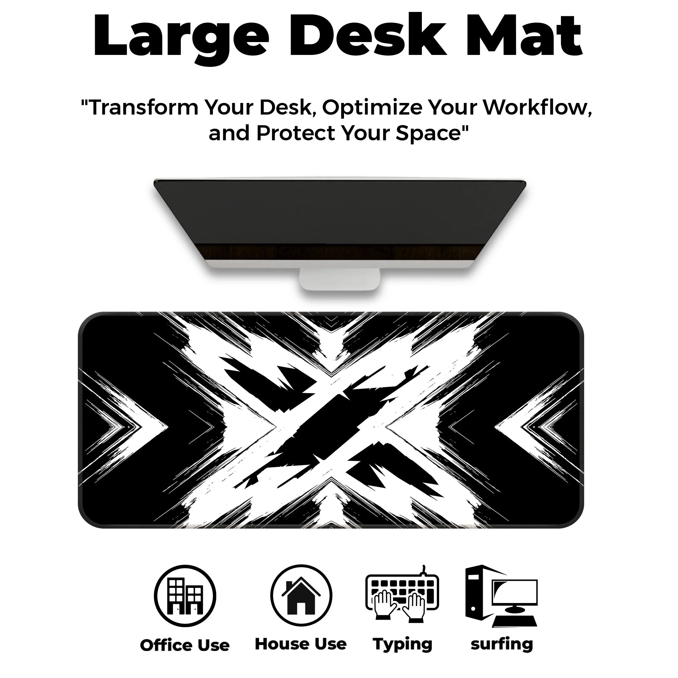 X Design Desk Mat