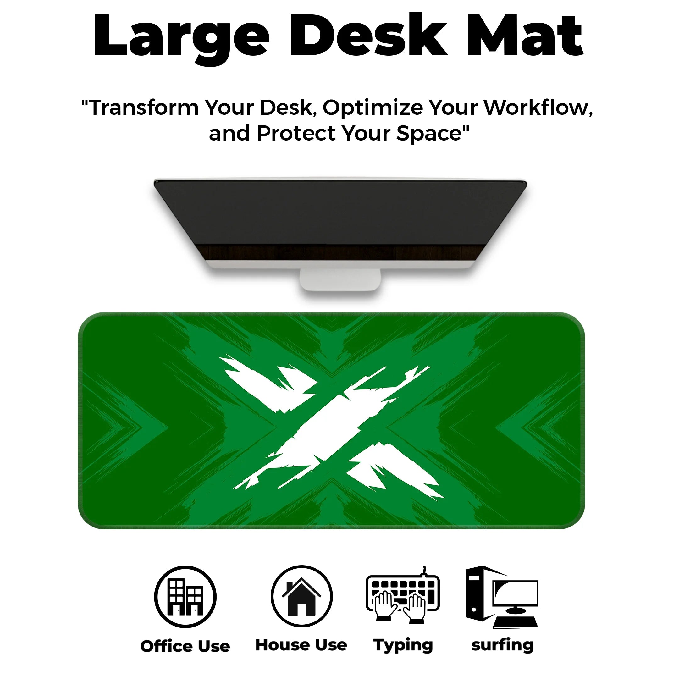 X Design Desk Mat