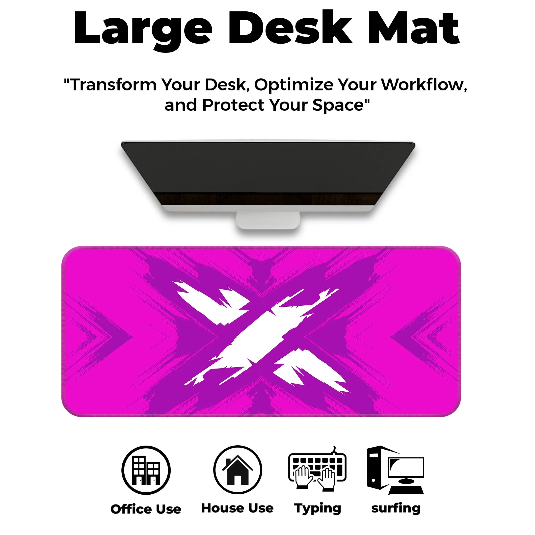 X Design Desk Mat