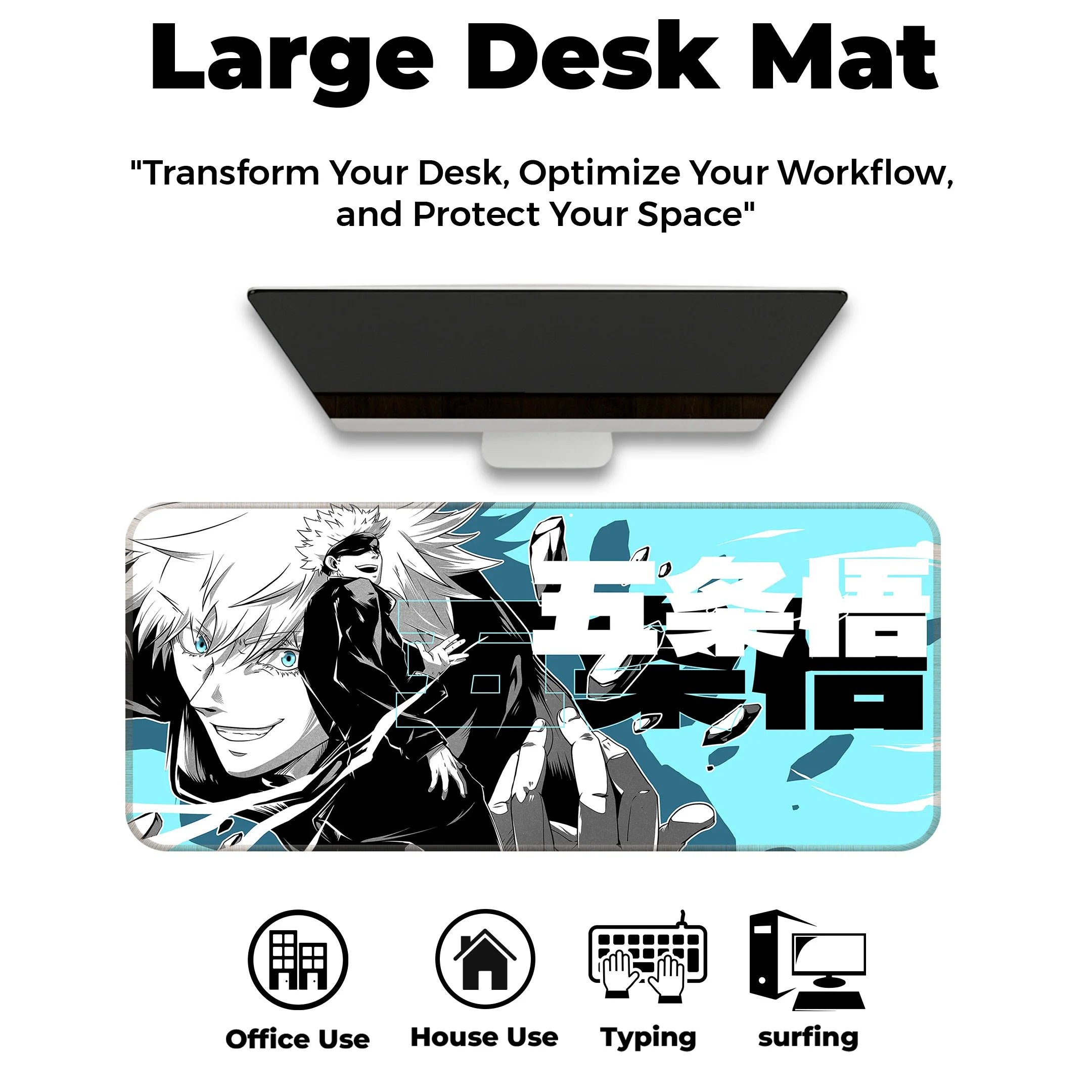 Satoru Gojo Deskmat