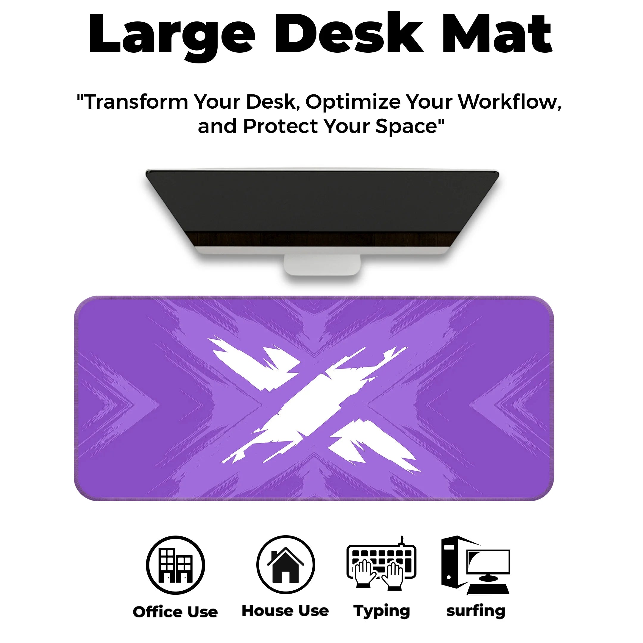 X Design Desk Mat