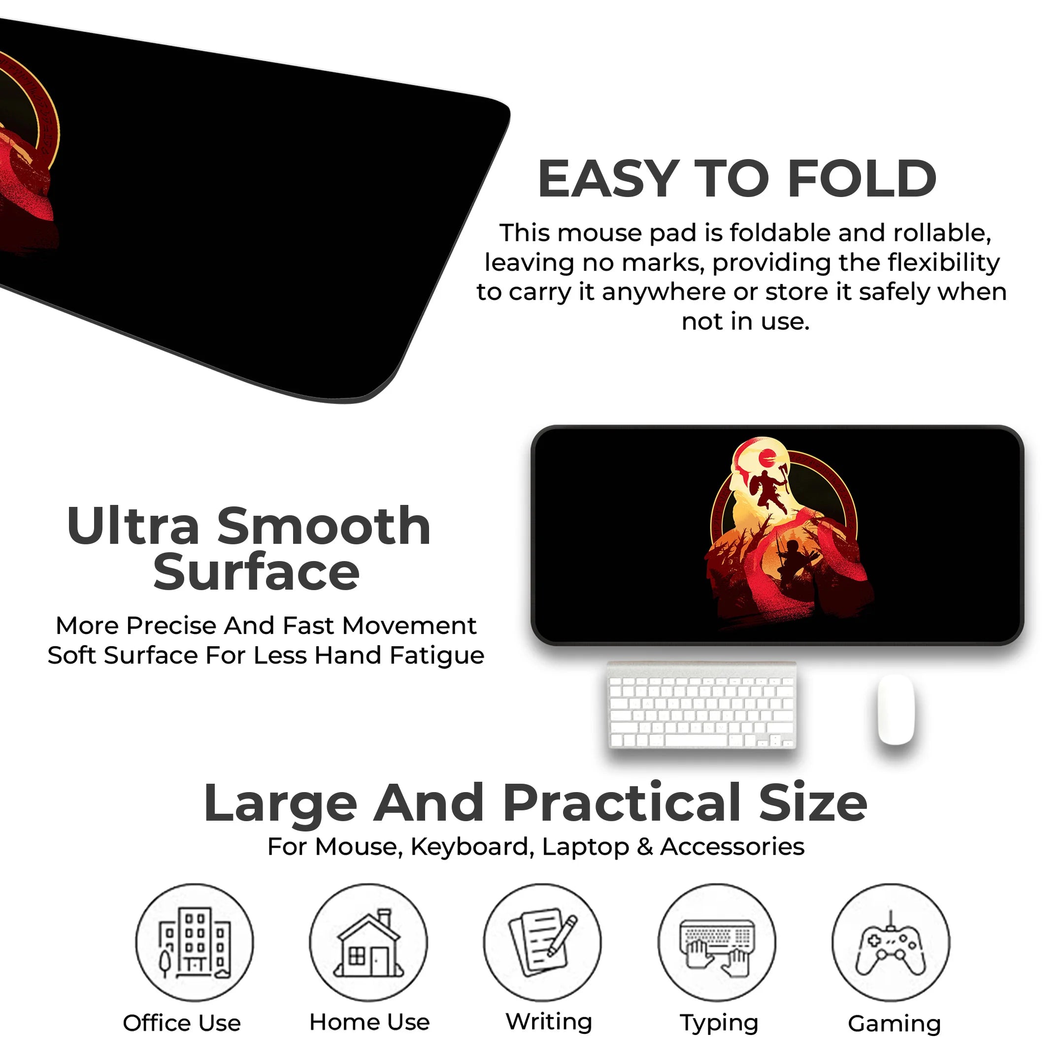 God of War Kratos Battle Deskmat