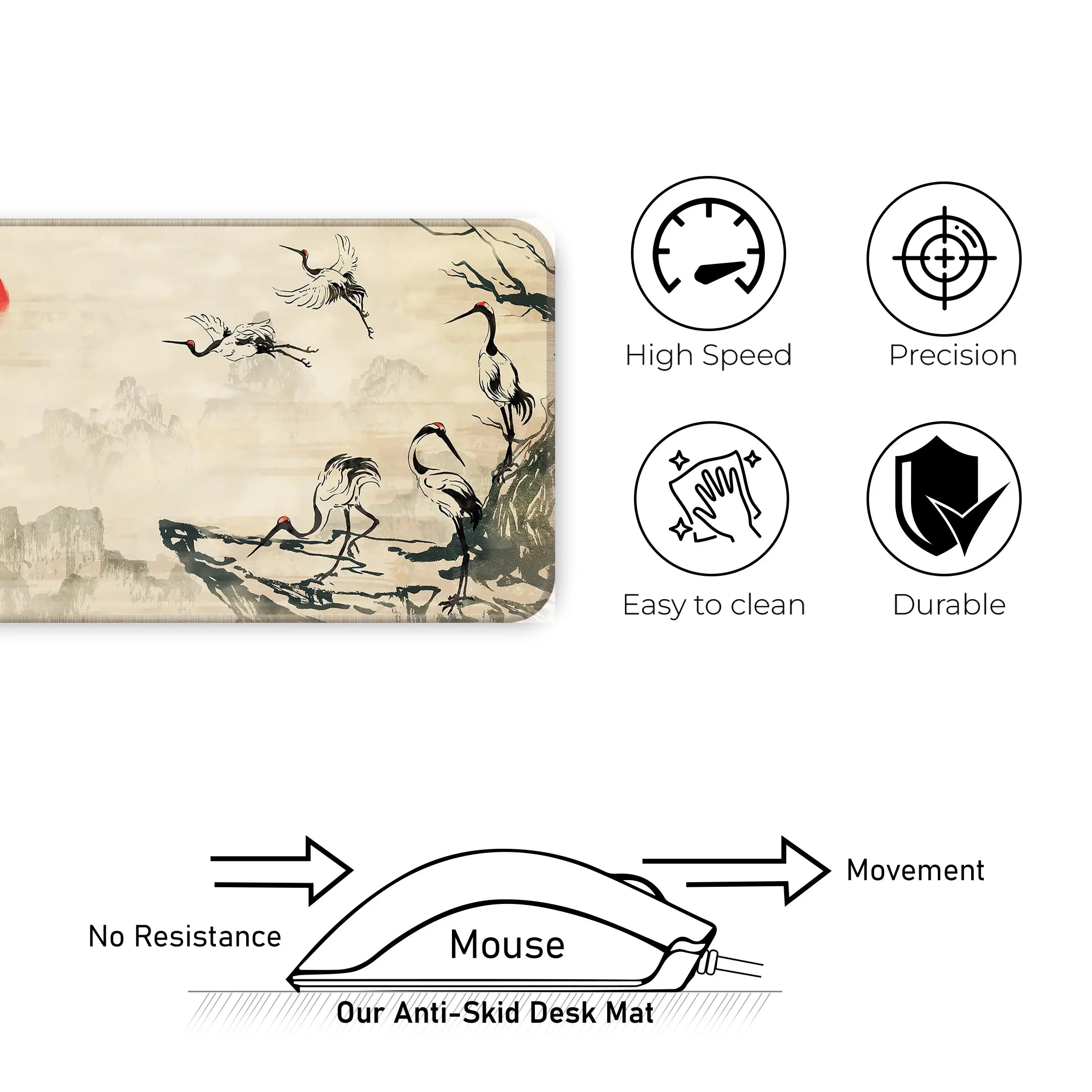 Crane Deskmat