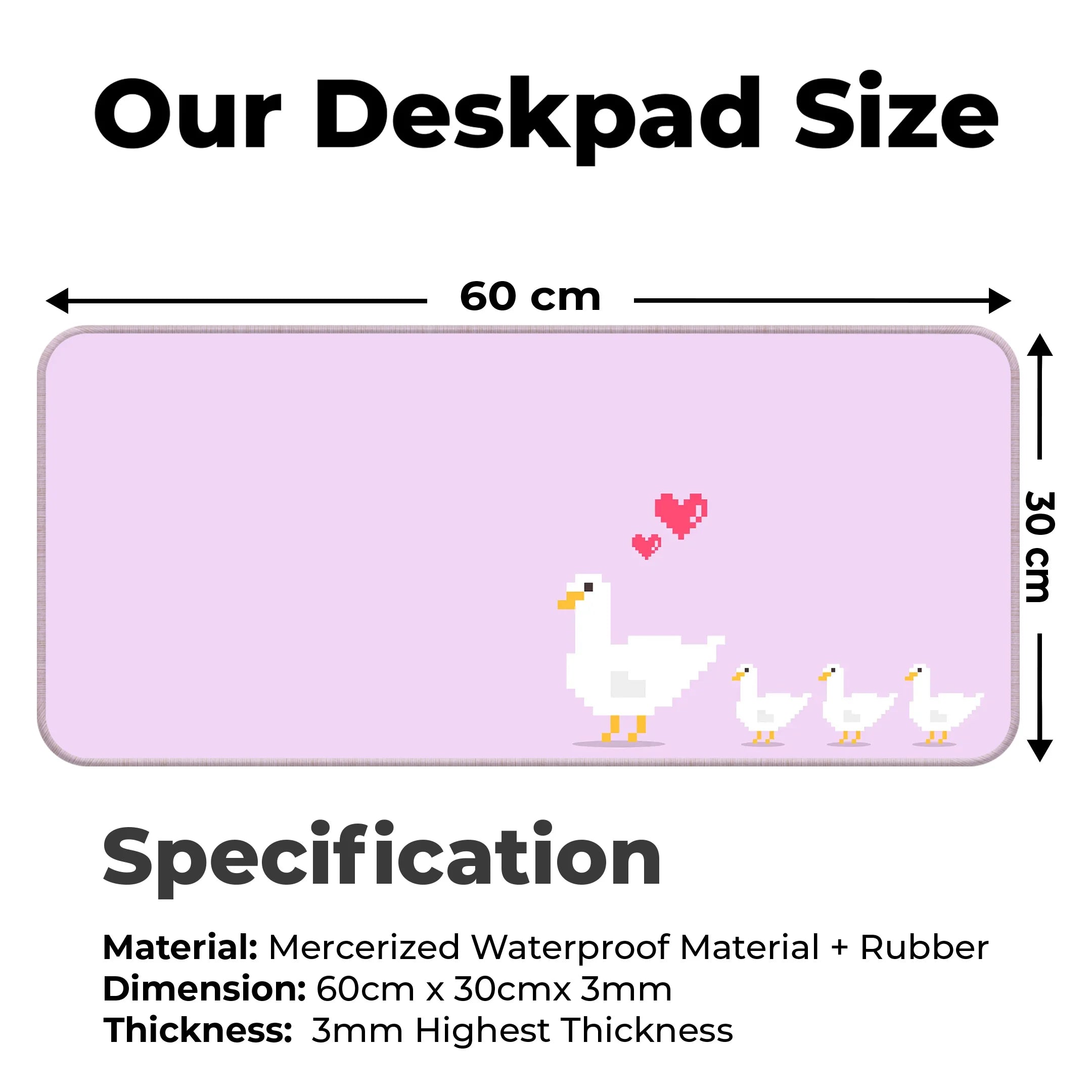 Cute Ducklings Deskmat