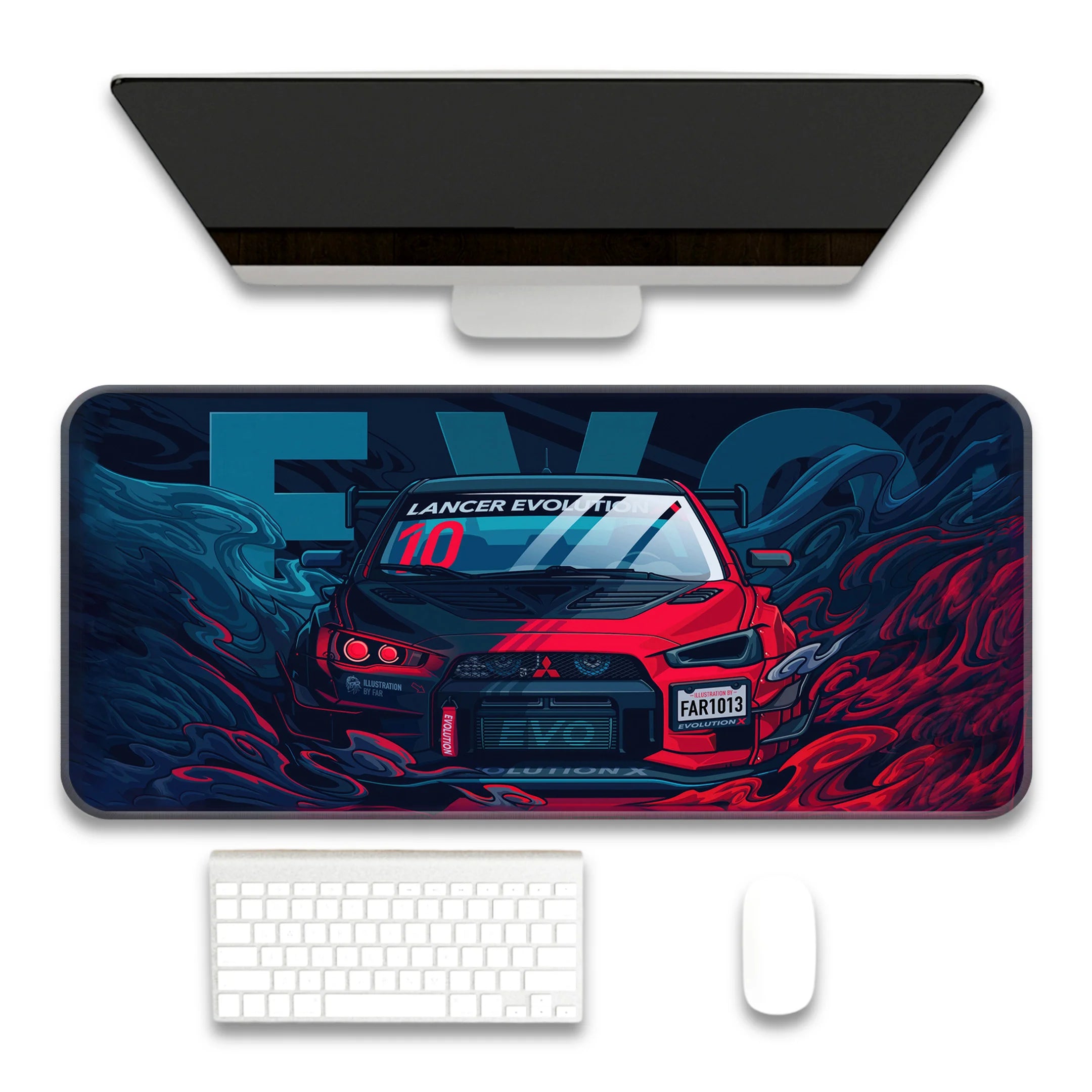 Mitsubishi Lancer Evolution Deskmat