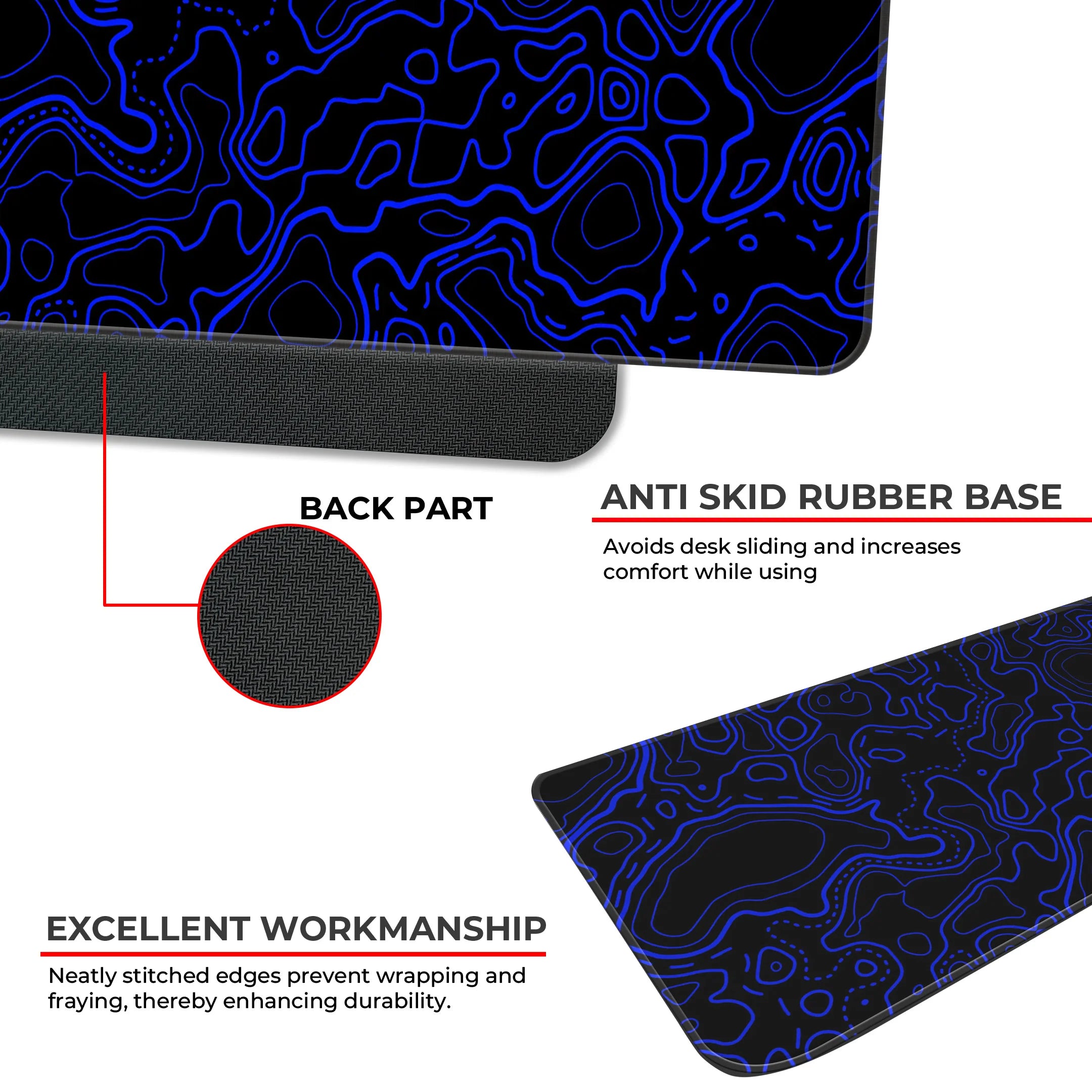 Contrast Design Deskmat