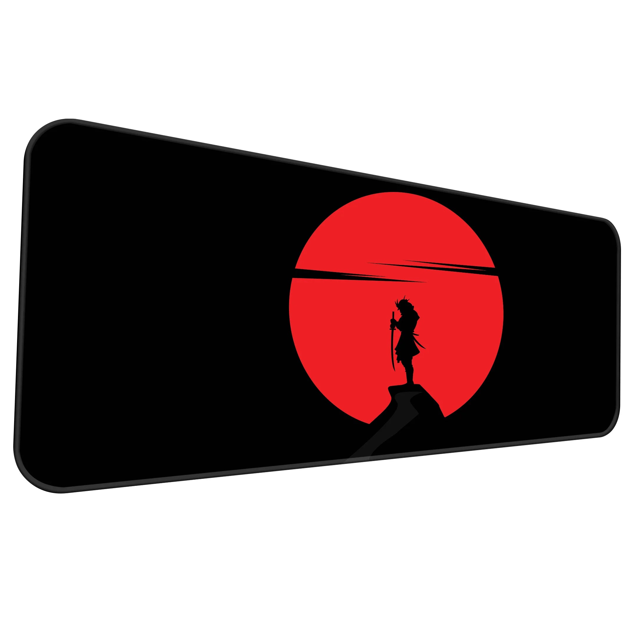 Samurai Warrior Silhouette Deskmat