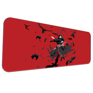 Itachi Uchiha Crows Anime Deskmat