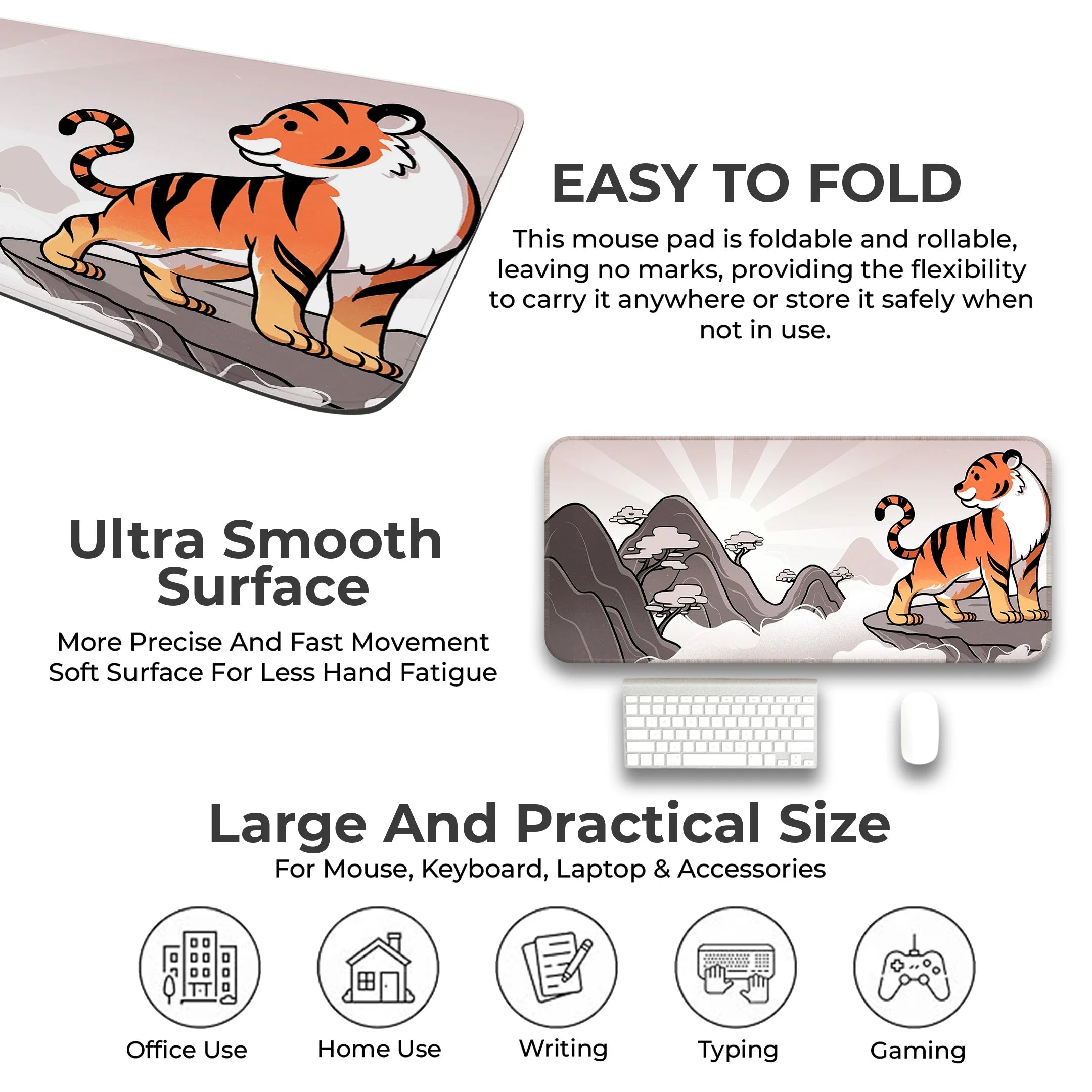 Tiger Sun Deskmat