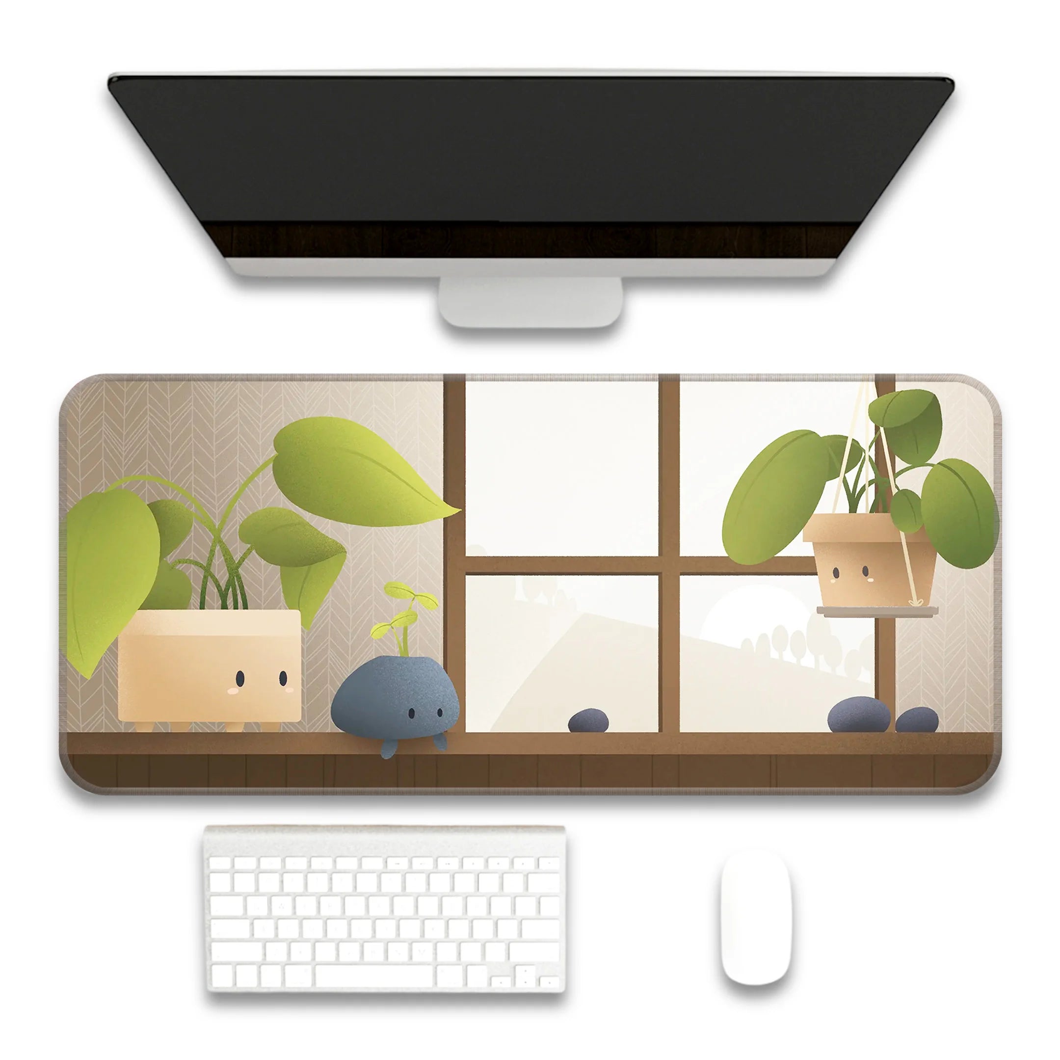 Cute Plant Deskmat