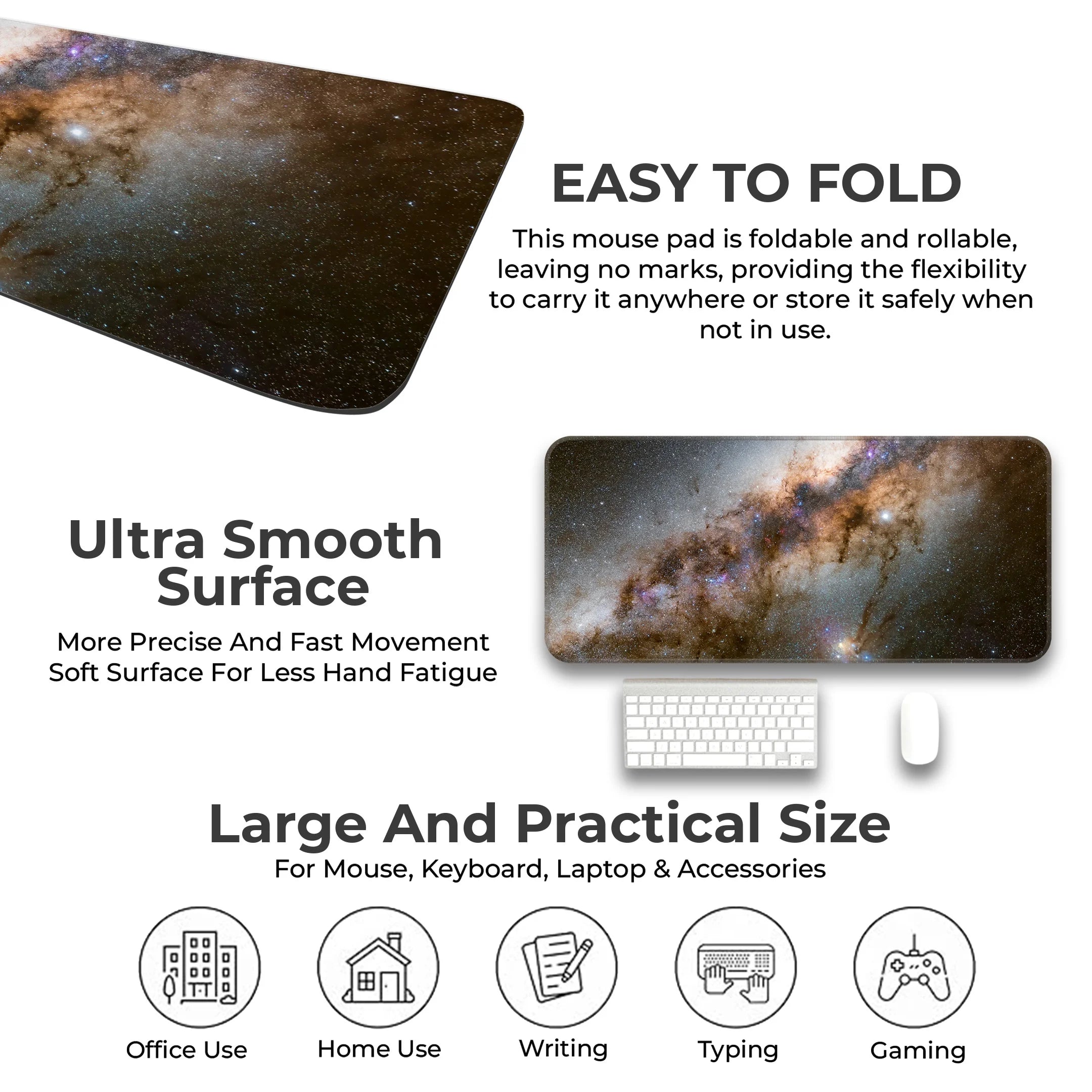 Spiral Galaxy Deskmat