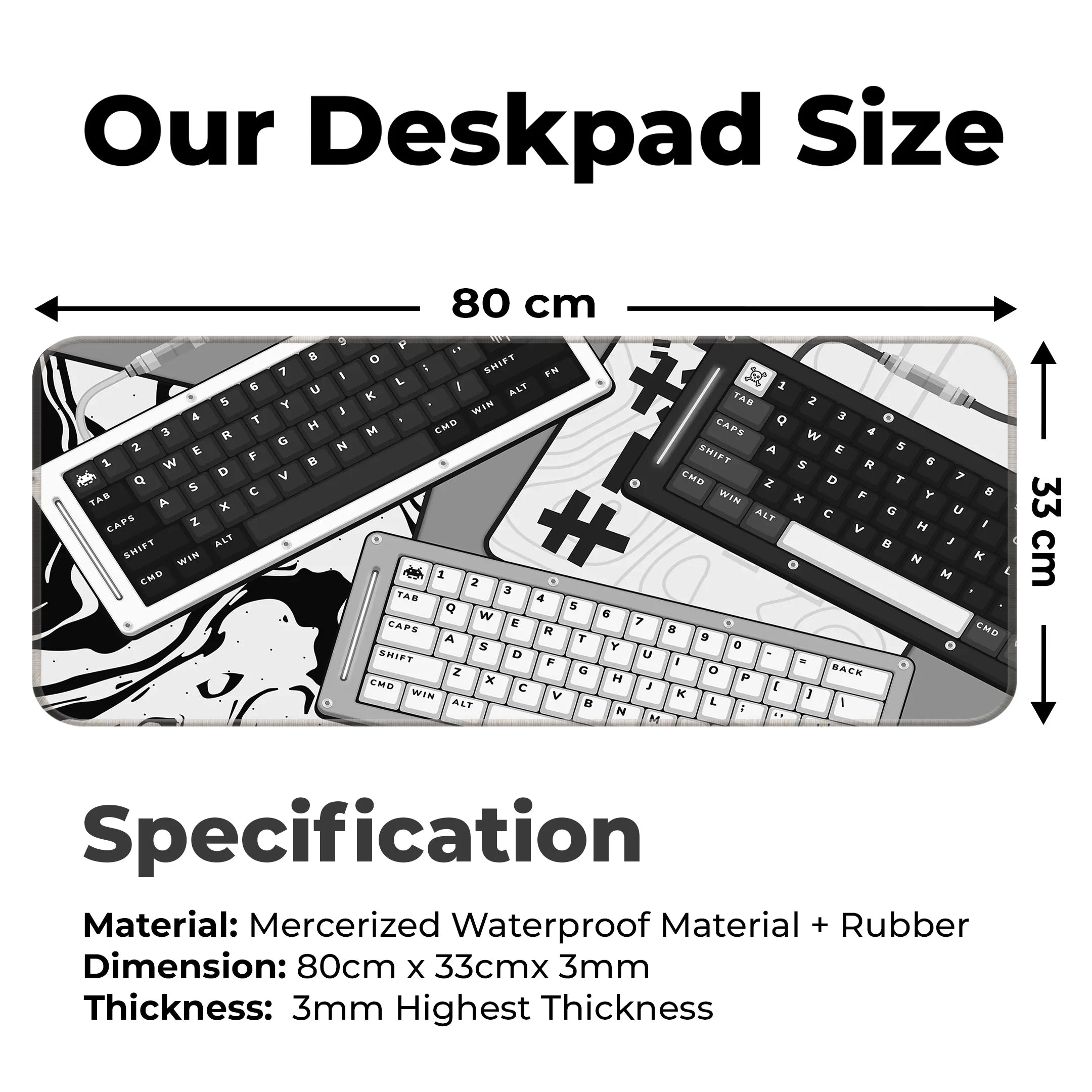 Keyboard design Deskmat