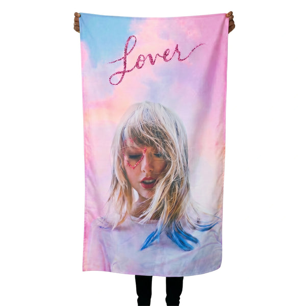 Taylor Swift Lover Tapestry | Pastel Pink & Blue Wall Decor