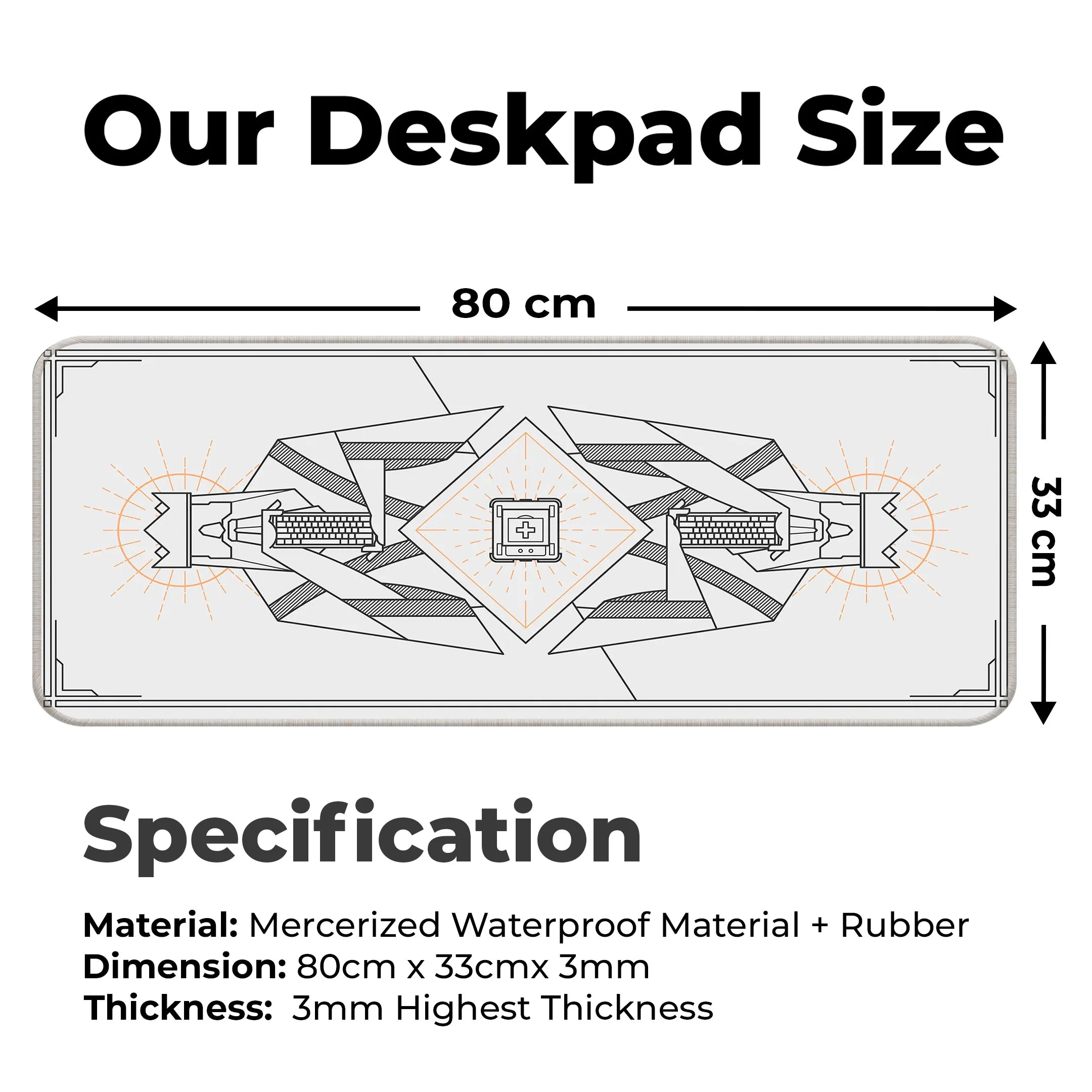 Royal God Deskmat