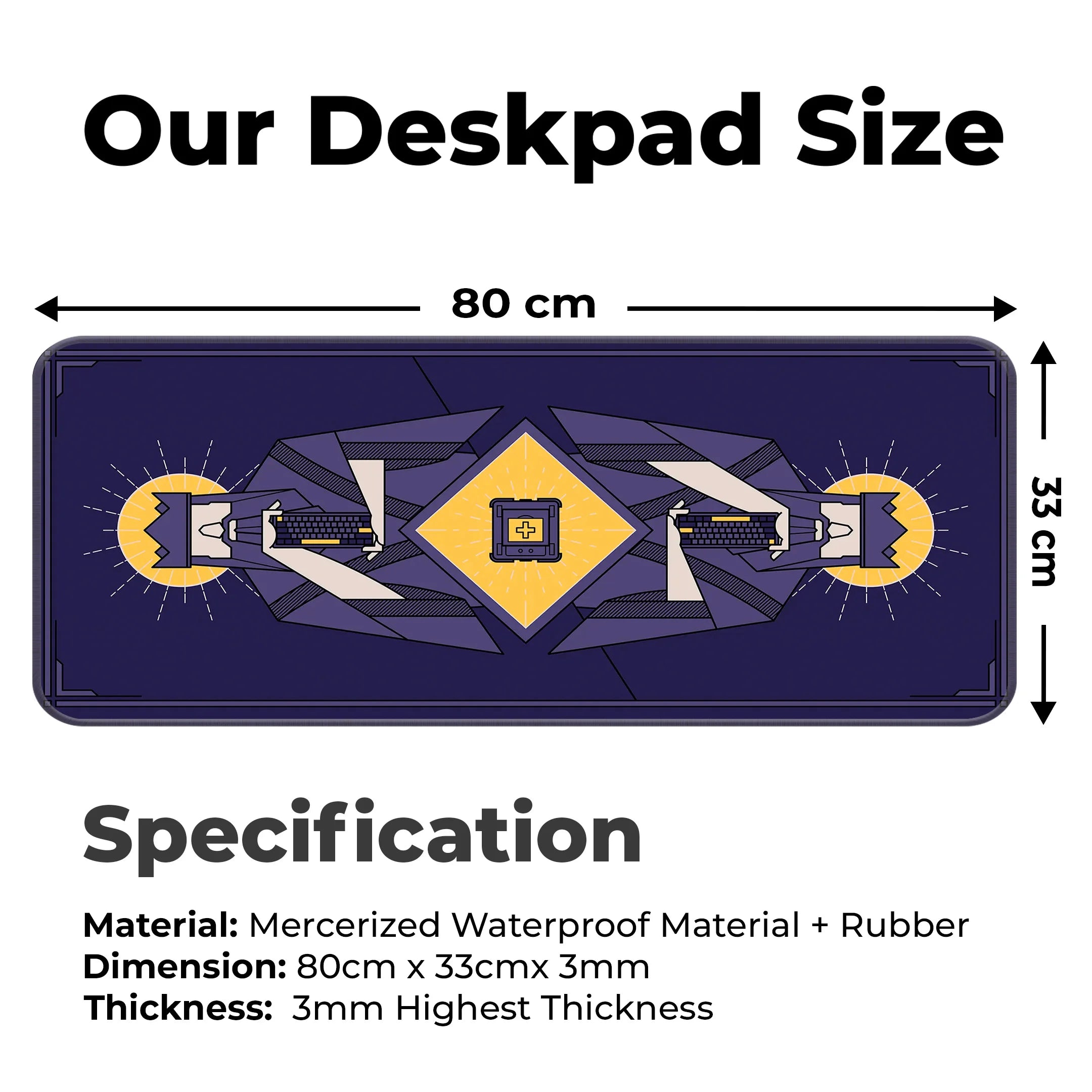 Royal God Deskmat