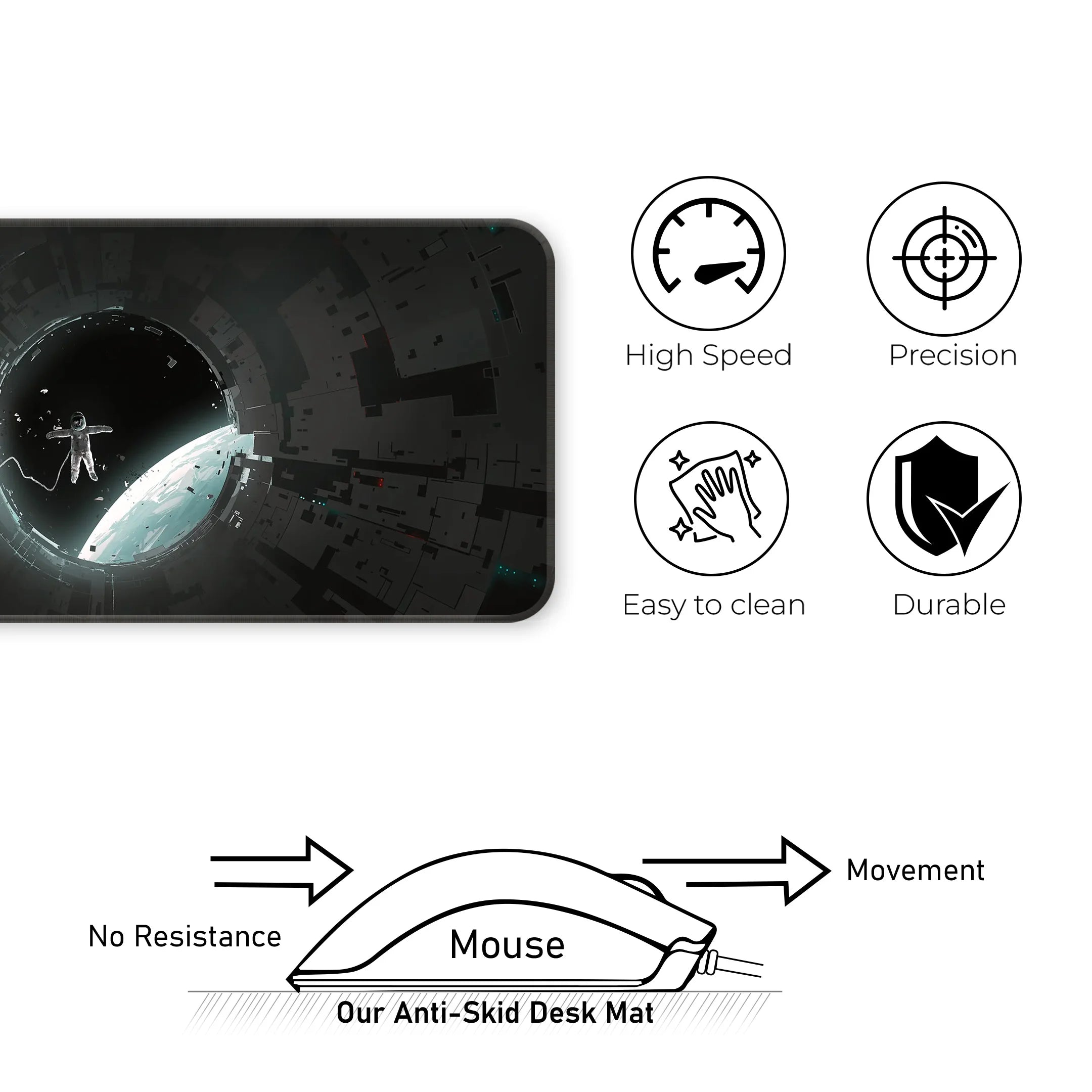 Space Mancopia Deskmat