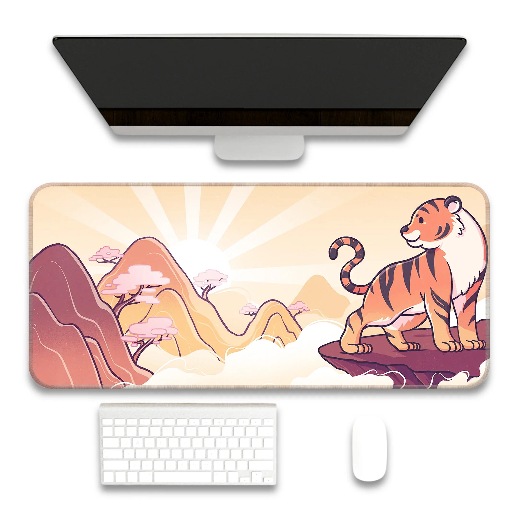 Tiger Sun Deskmat