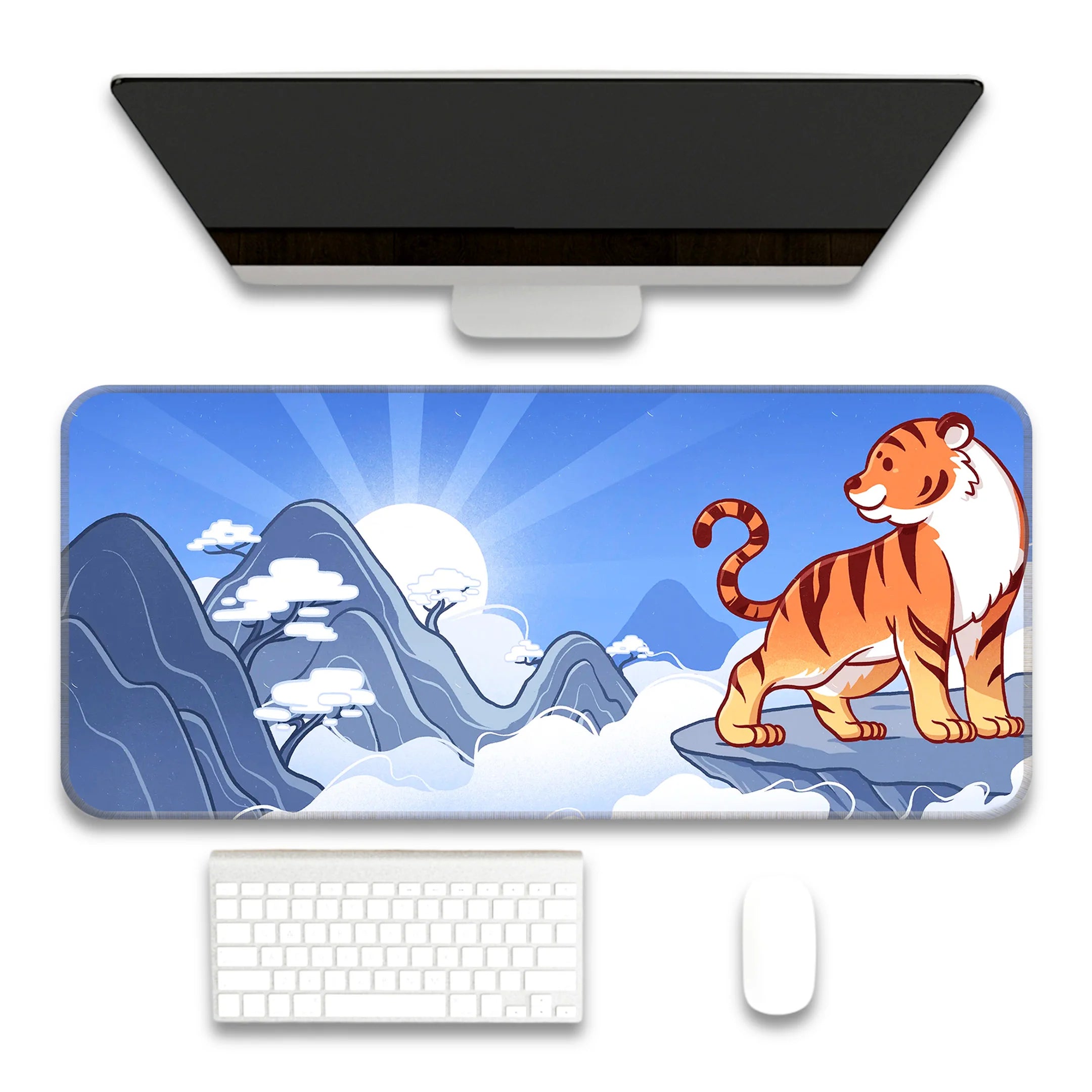 Tiger Sun Deskmat