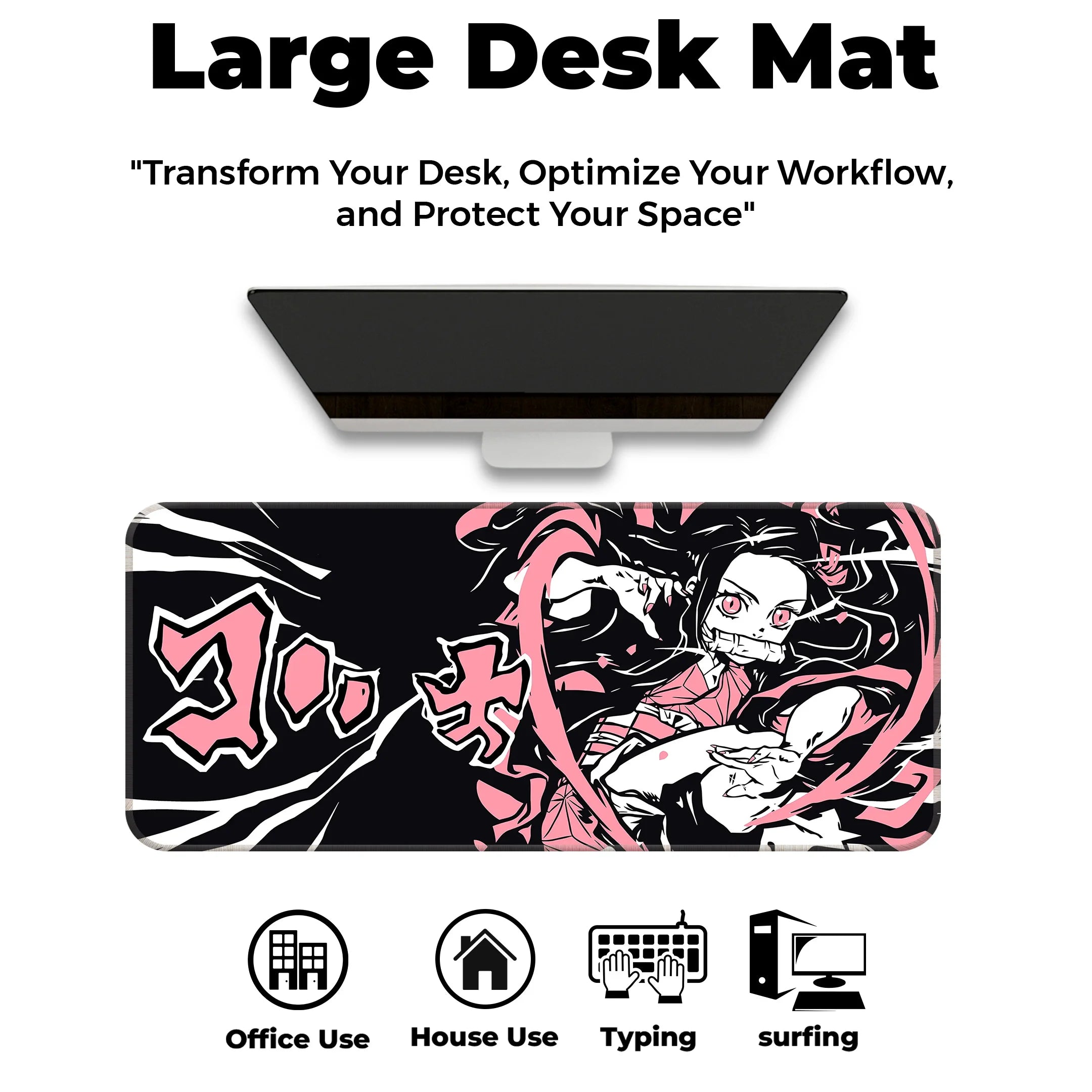 Crimson Beauty Deskmat