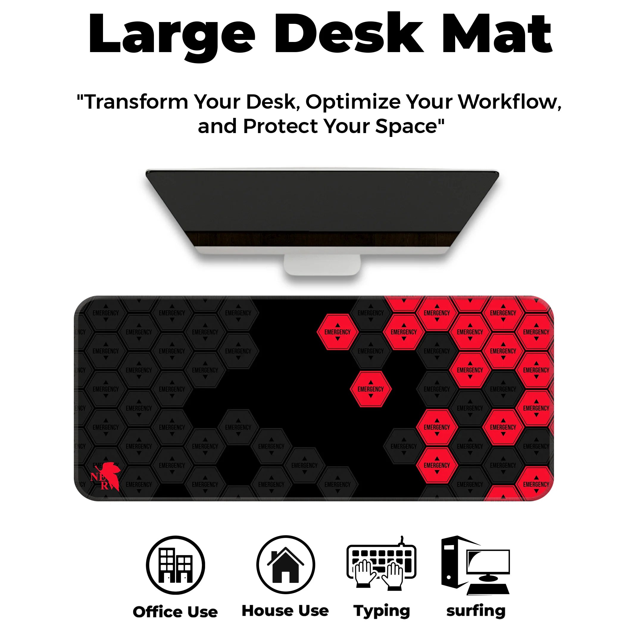 Nerv Alert Deskmat