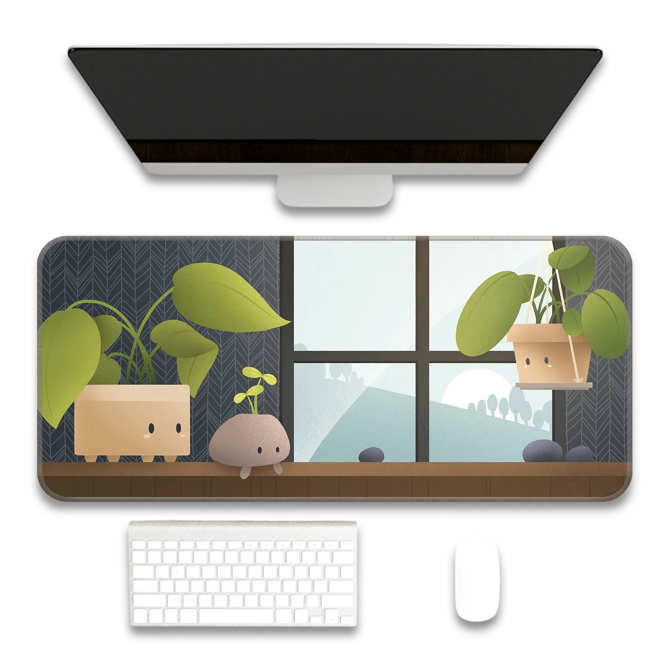 Cute Plant Deskmat