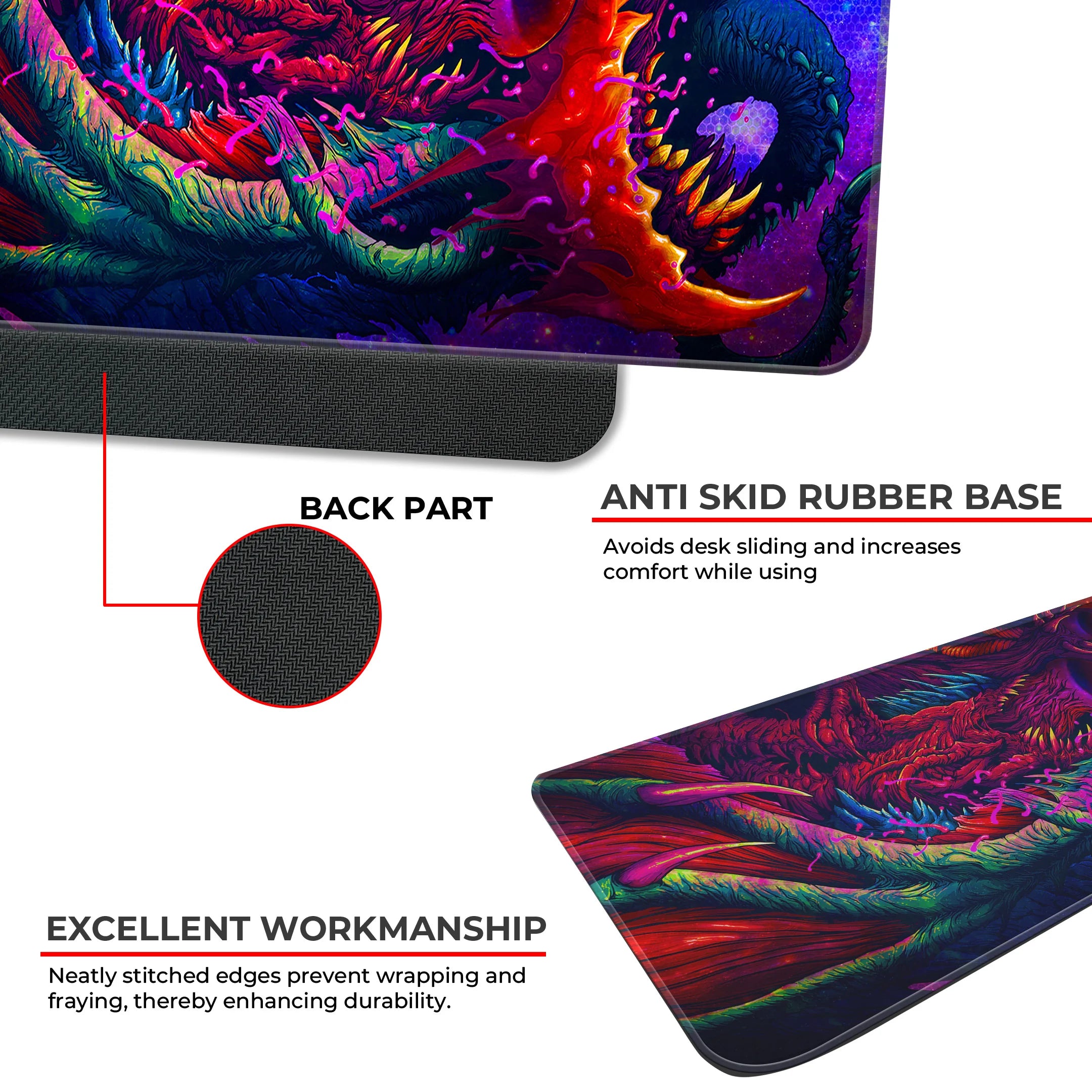 Cosmic Monster Mat – Alien Beast Sci-Fi Fantasy Deskmat