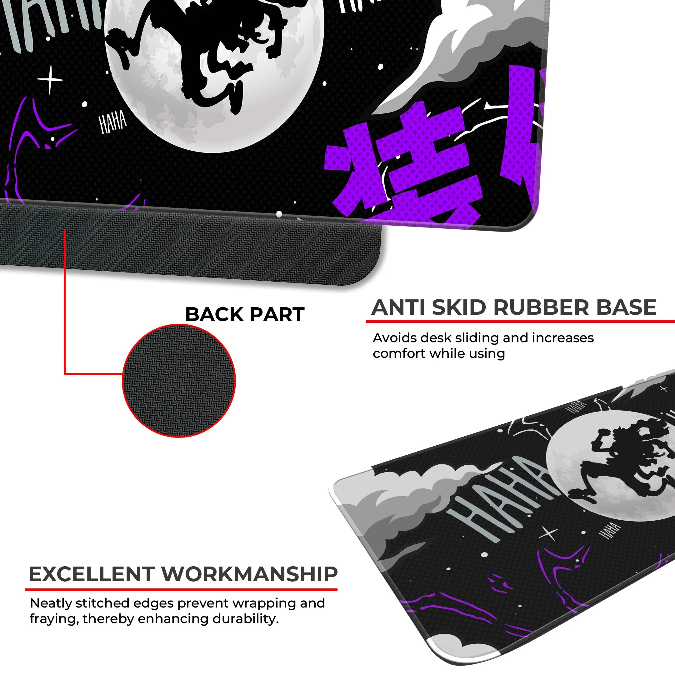 Laughing Moon Anime Deskmat