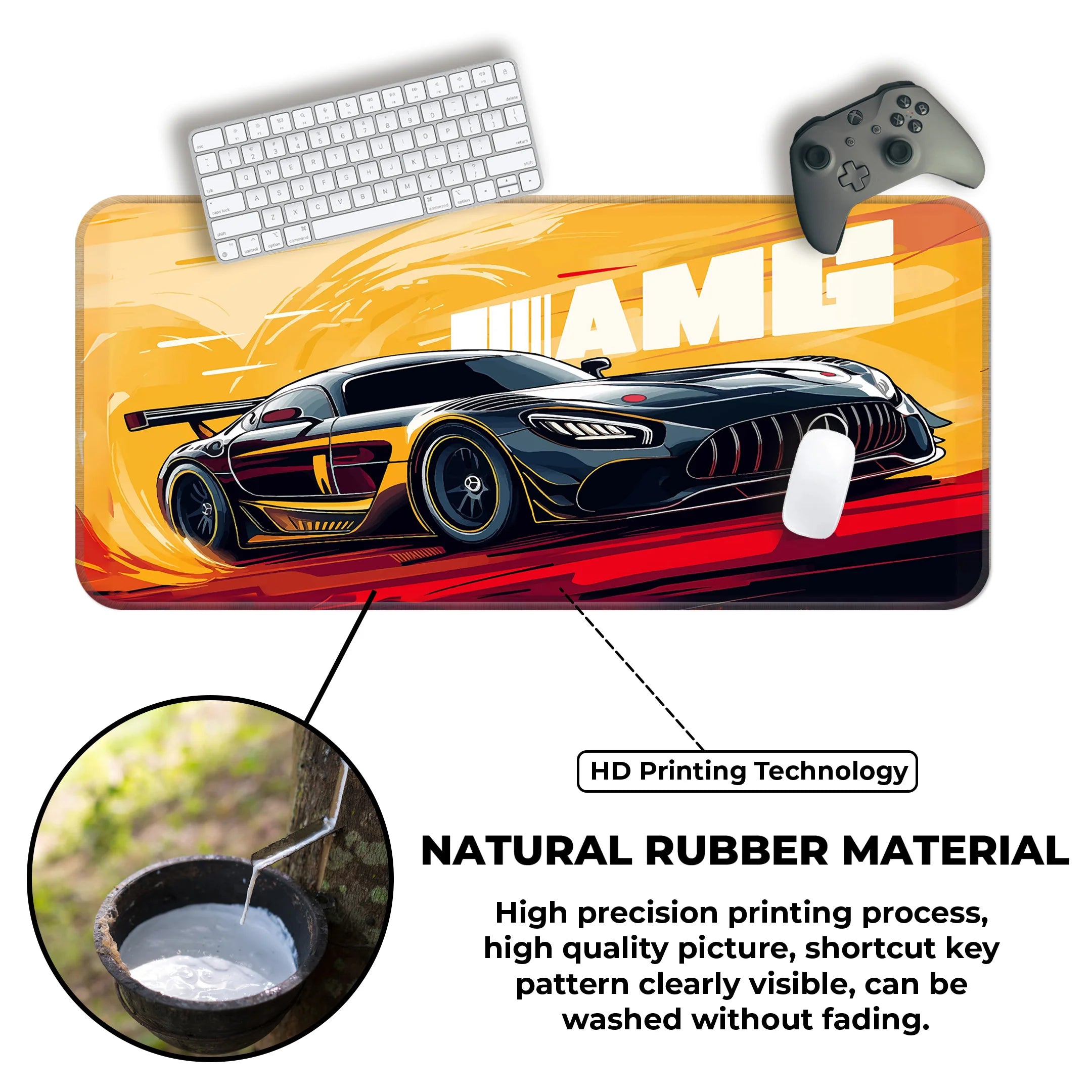 AMG Sports Car DeskMat