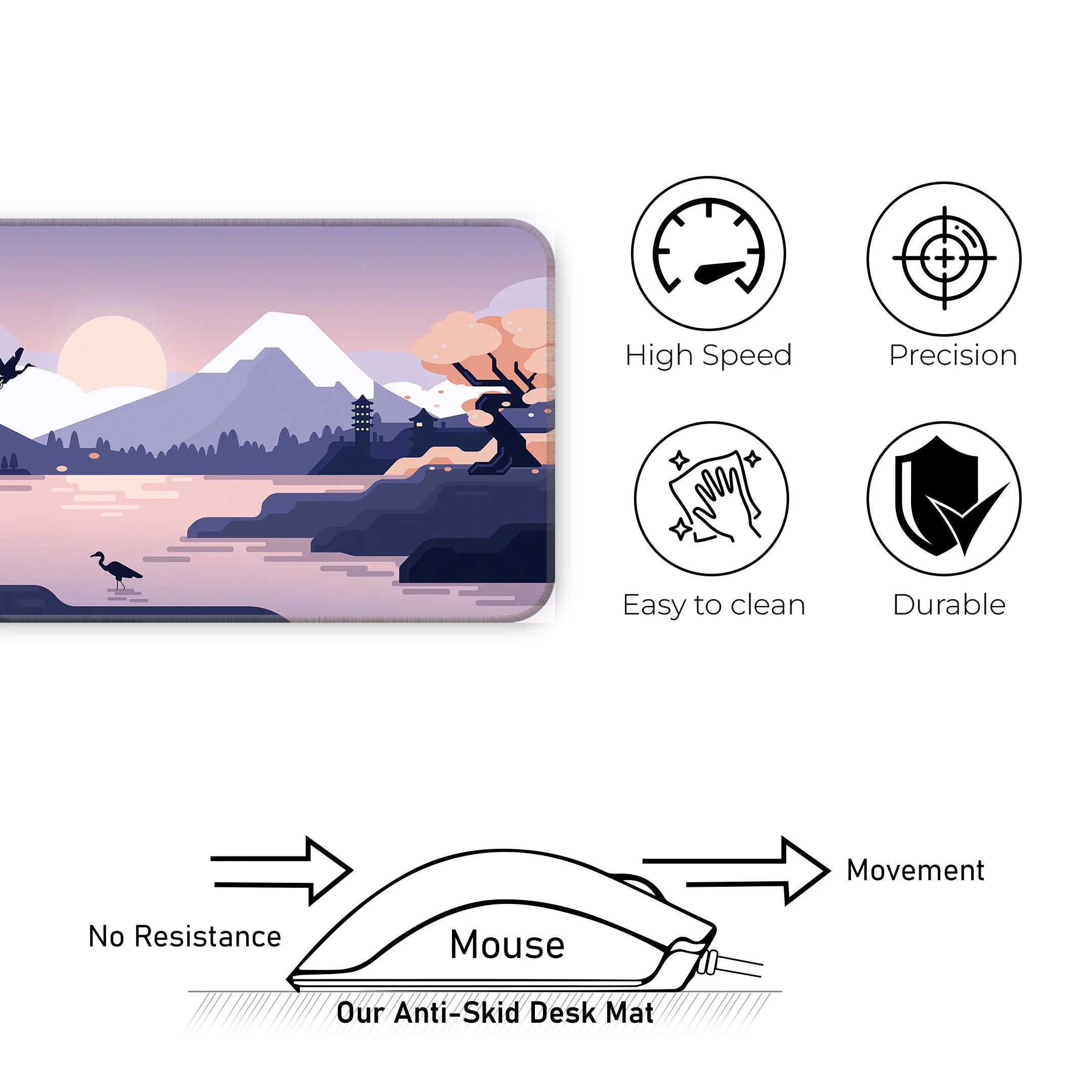 Mount Fuji Deskmat