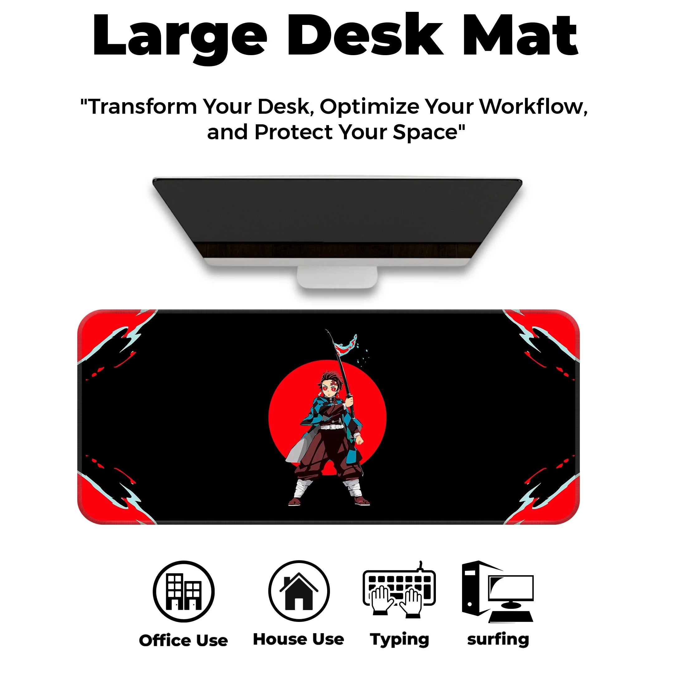 Demon Slayer Deskmat