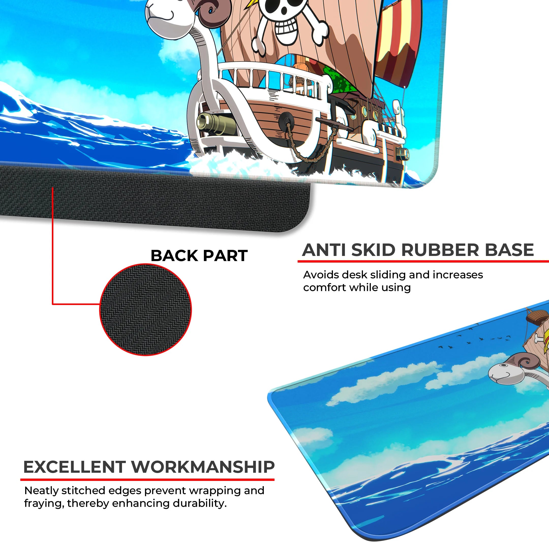 One Piece Going Merry Adventure  Deskmat