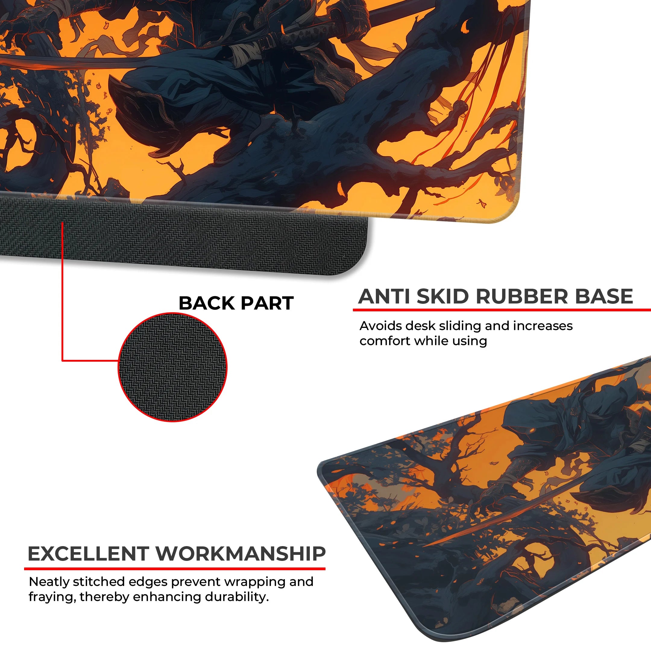 Shadow Assassin Ninja Deskmat