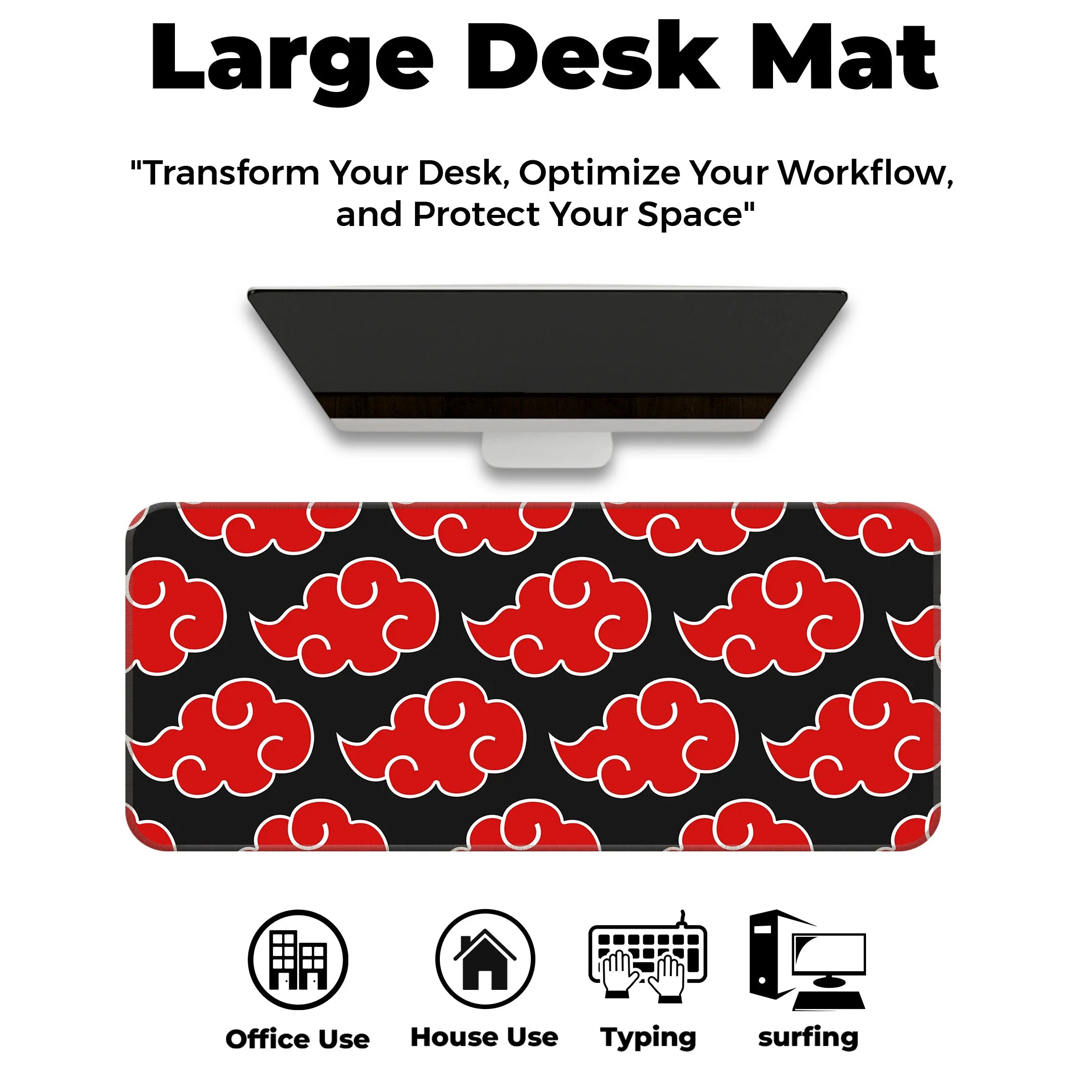 Mystical Cloud Symbol Deskmat