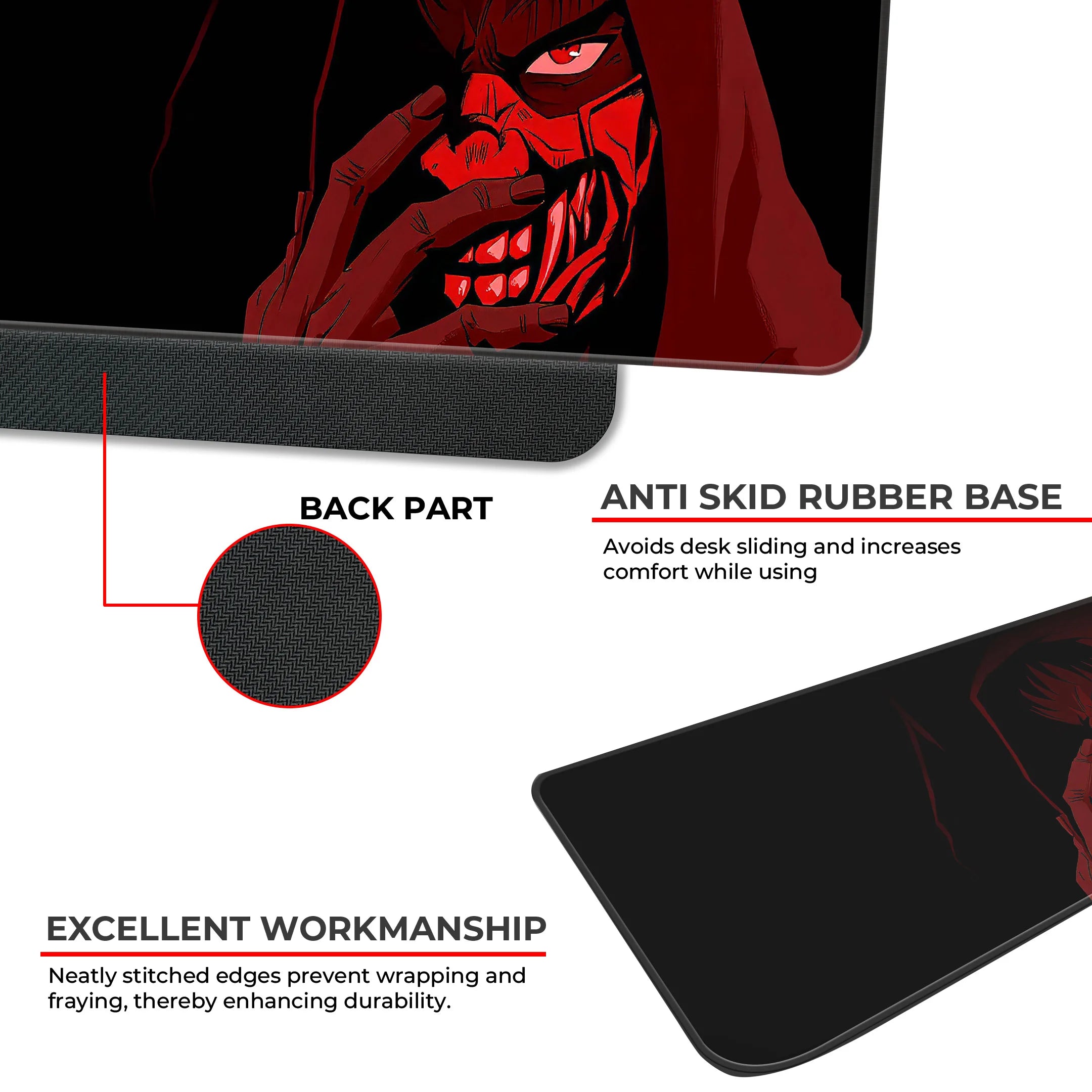 Demon Mask Warrior Deskmat