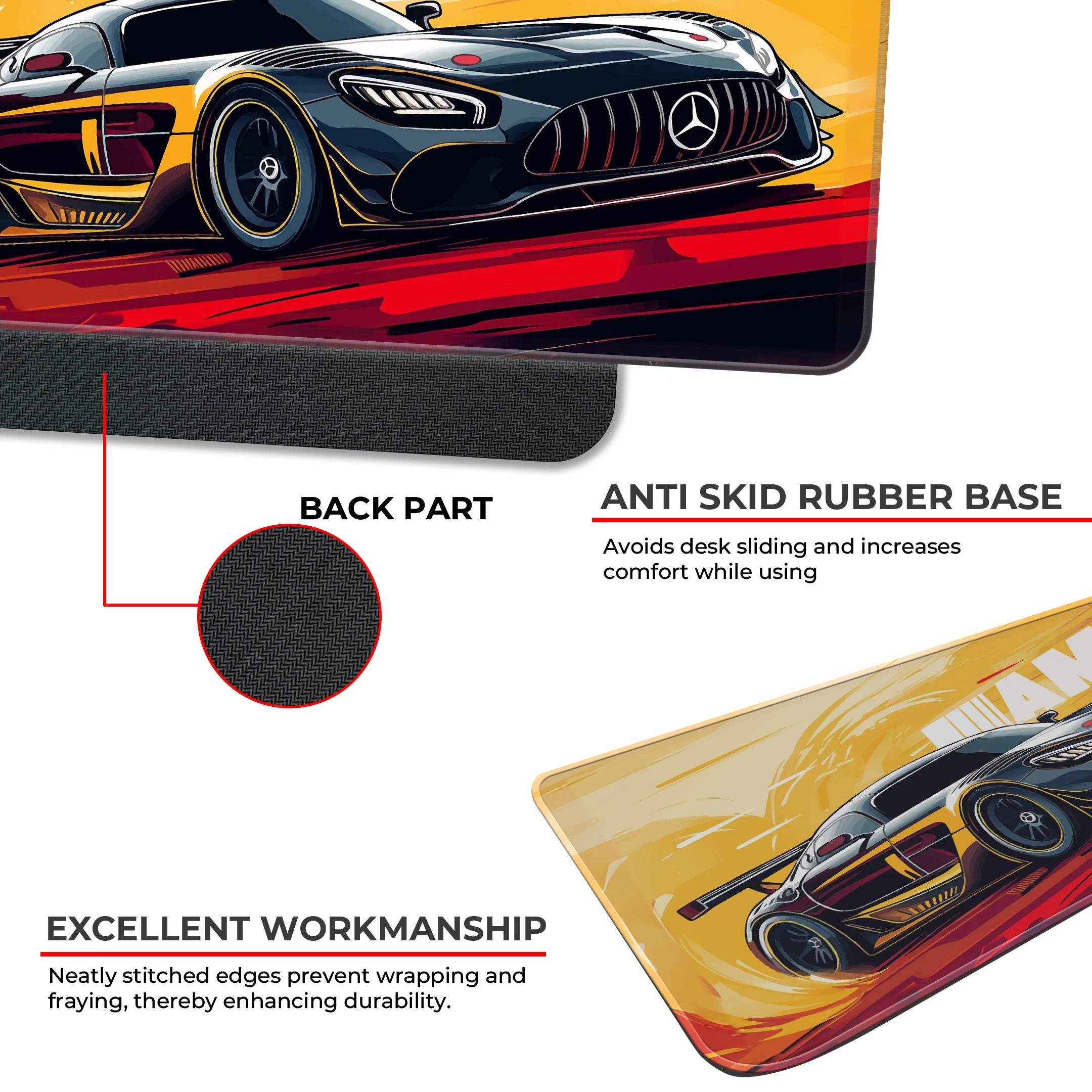 AMG Sports Car DeskMat