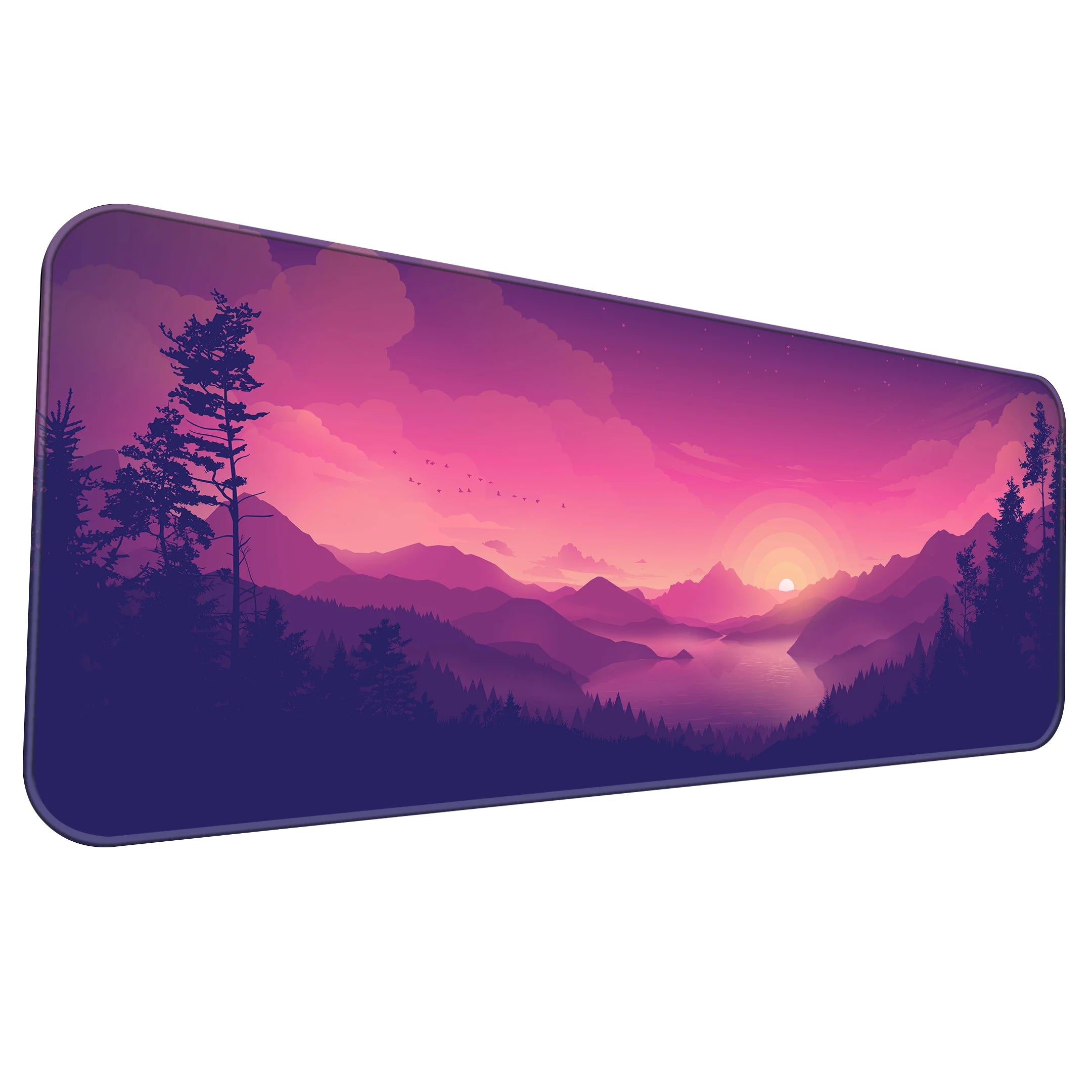 Dreamy Pink Twilight Deskmat