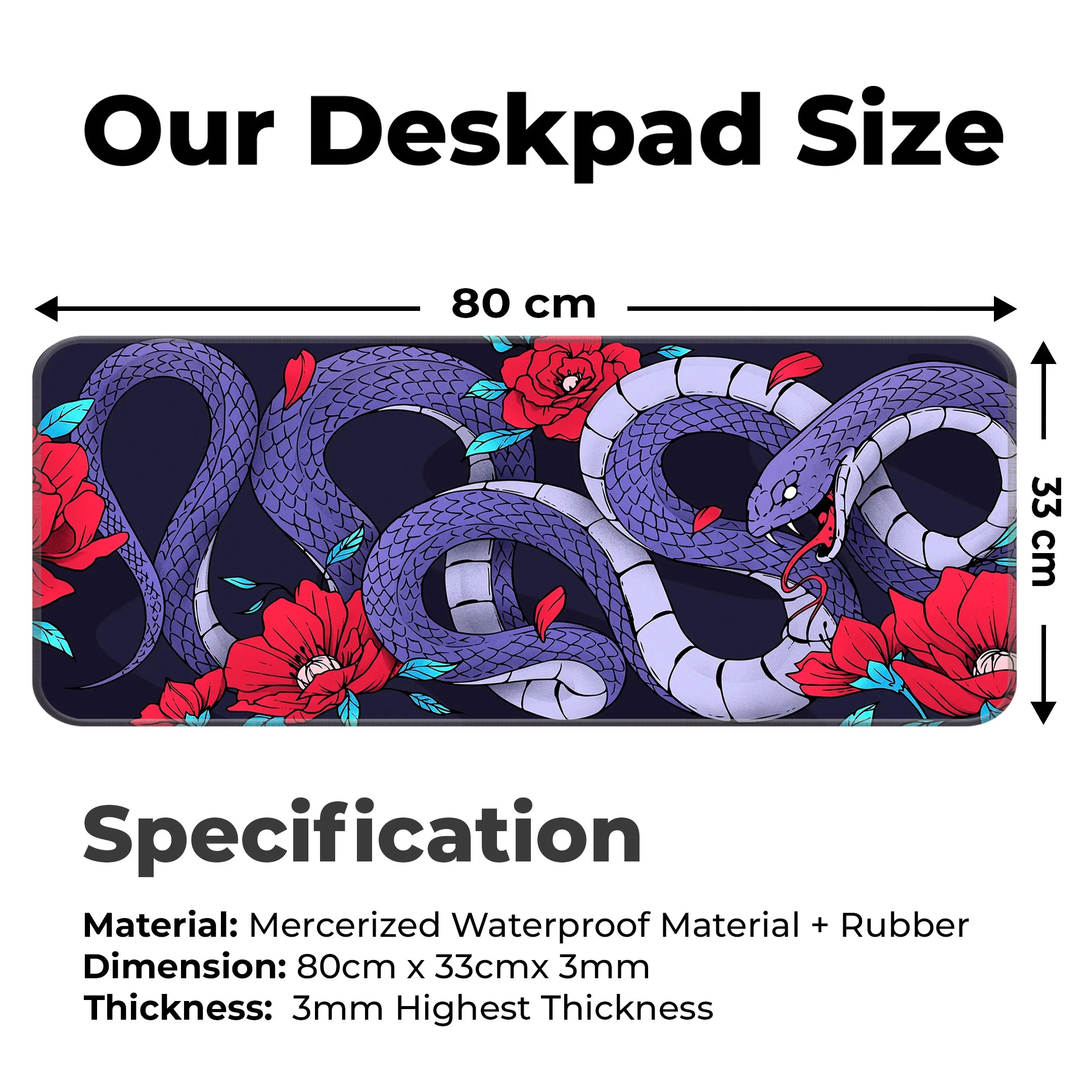 Snake Deskmat