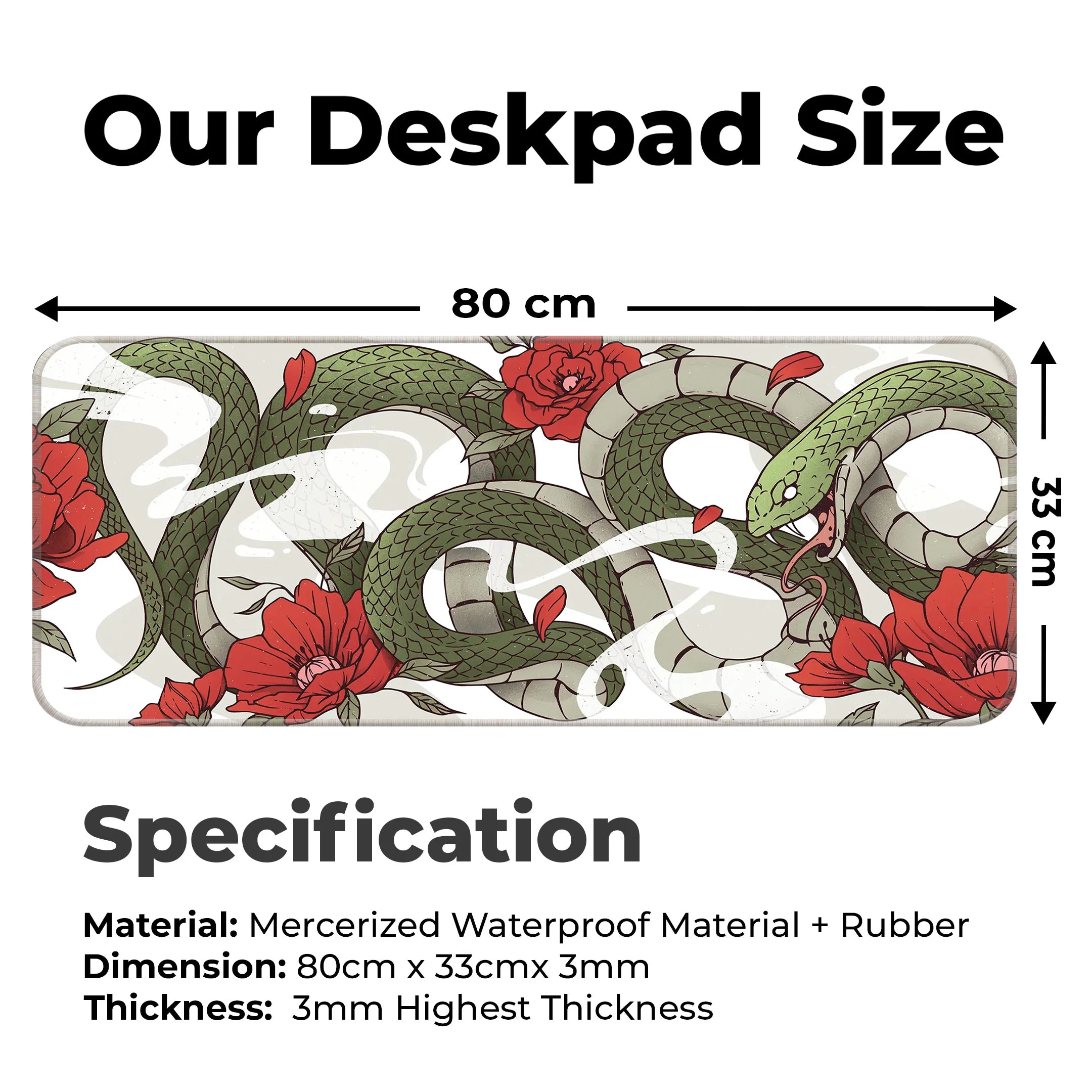 Snake Deskmat